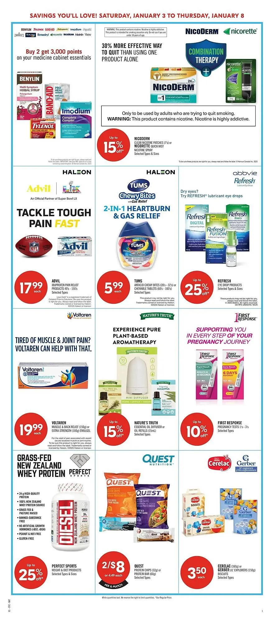Shoppers Drug Mart flyer from January 3 to January 8 2026 - flyer page 14