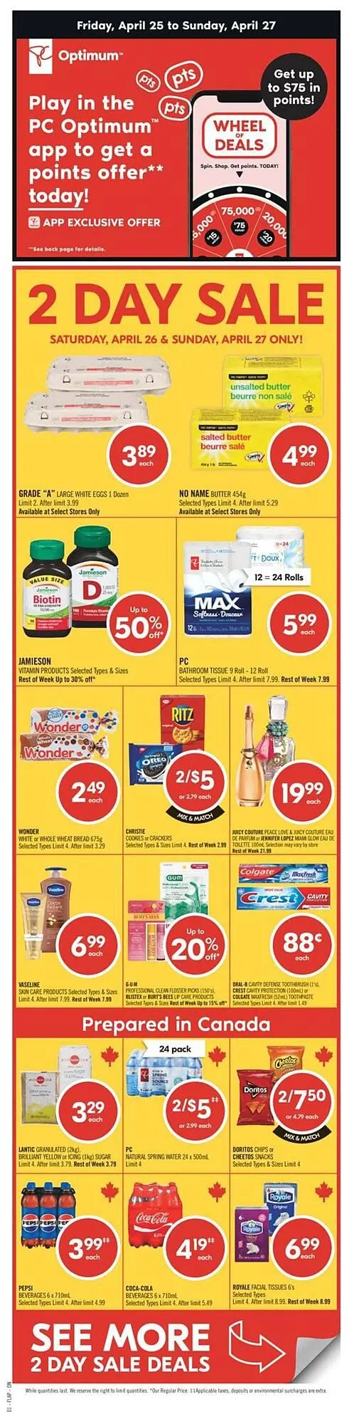 Shoppers Drug Mart flyer from April 29 to April 30 2025 - flyer page 2