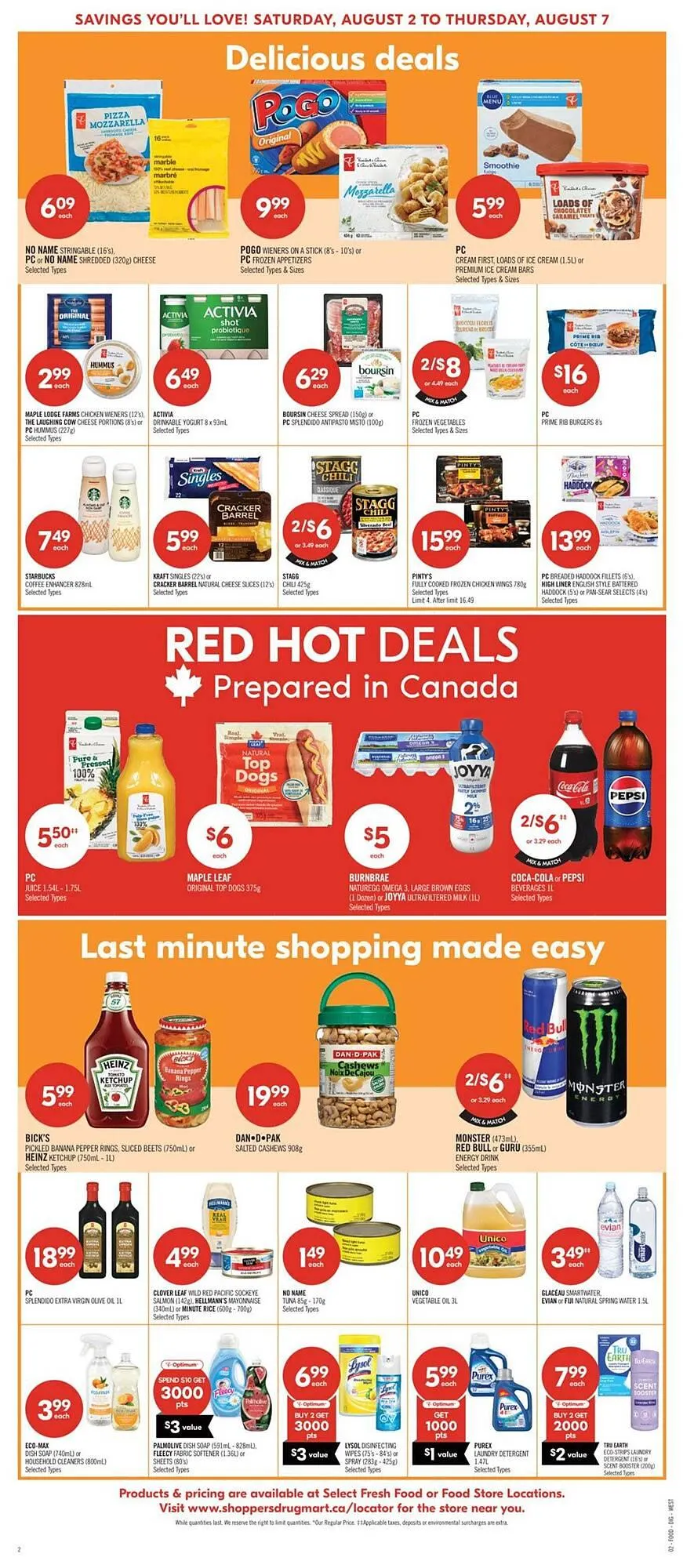 Shoppers Drug Mart flyer from July 31 to August 14 2025 - flyer page 8