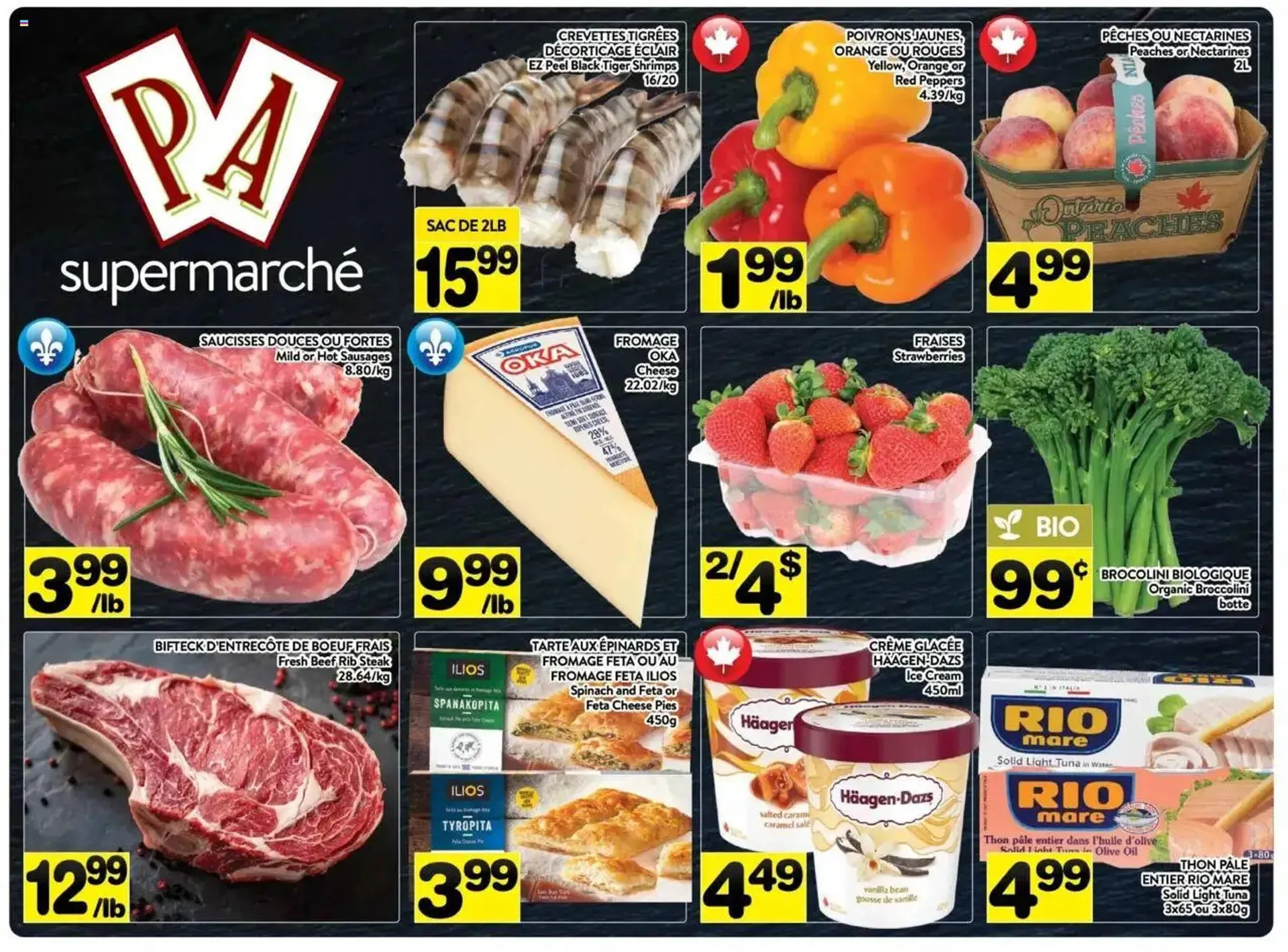 Supermarché PA flyer from September 15 to September 22 2025 - flyer page 1