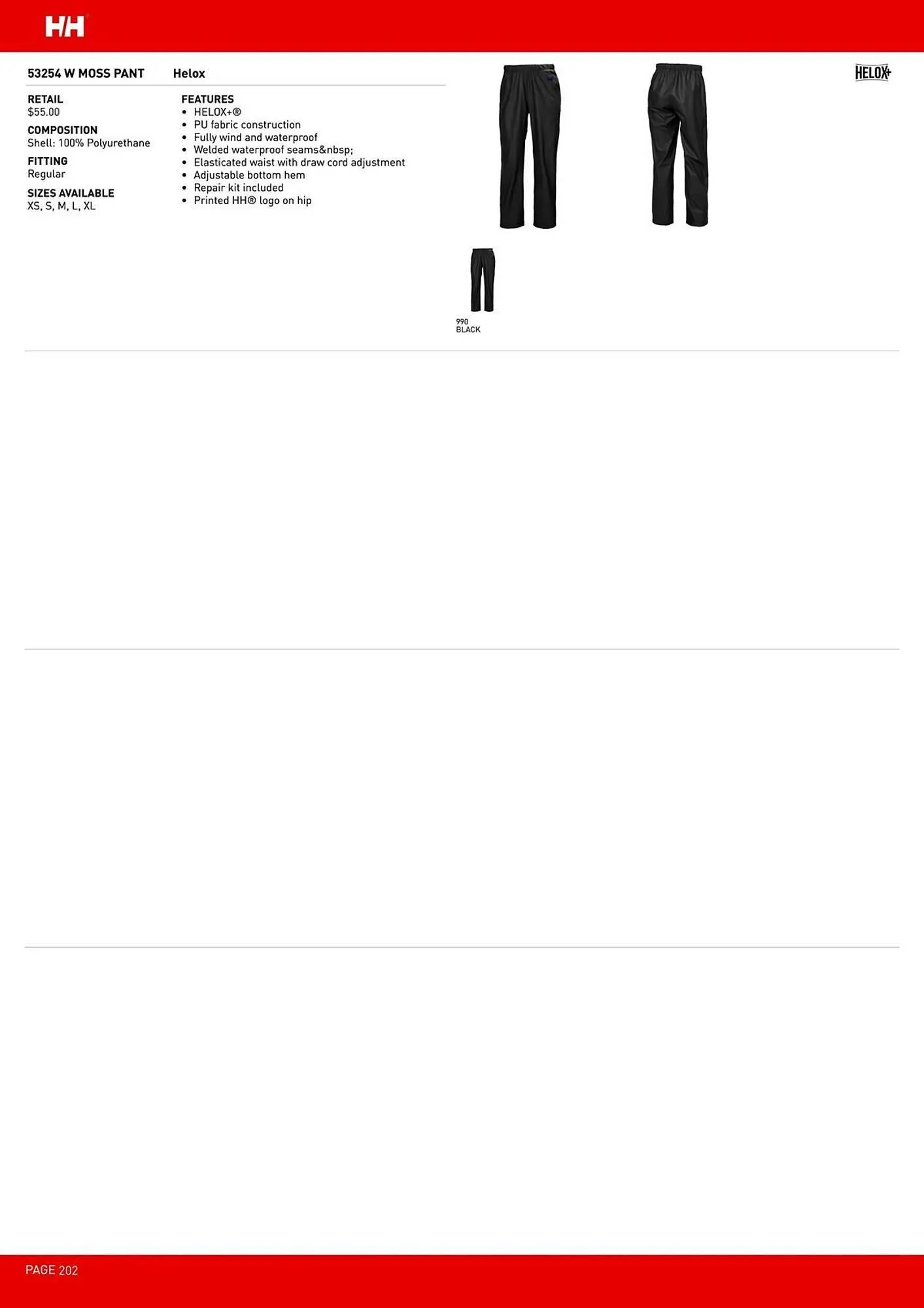 Helly Hansen flyer from September 11 to February 28 2026 - flyer page 202