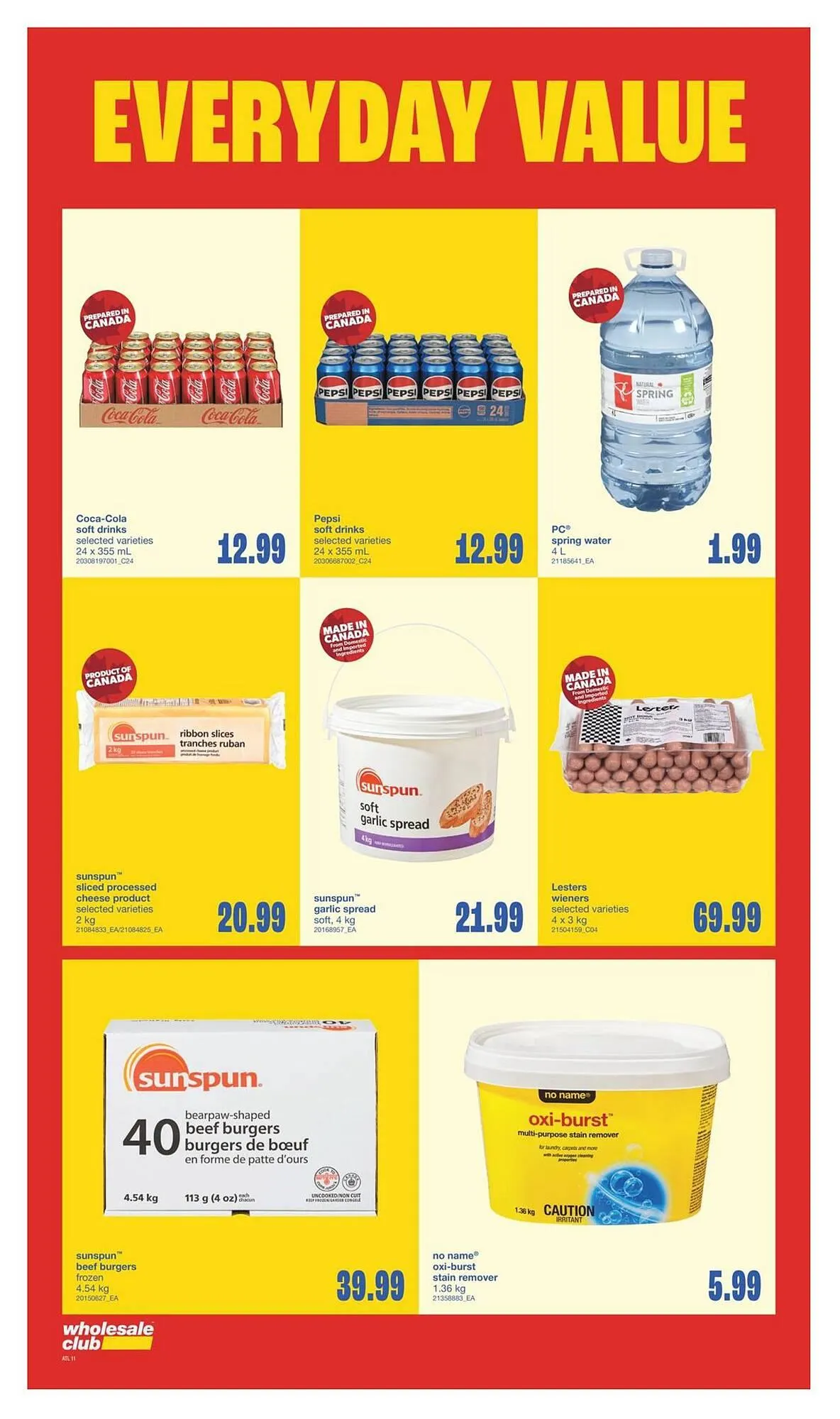 Wholesale Club flyer from March 26 to April 1 2025 - flyer page 11