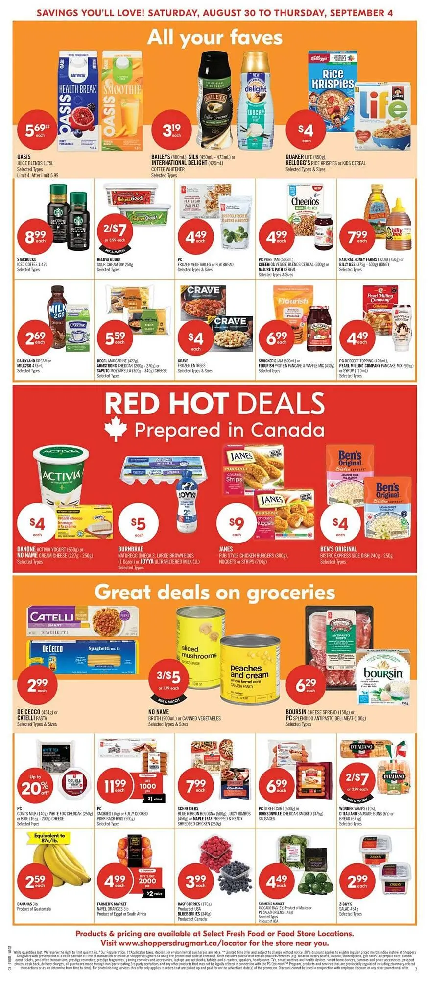 Shoppers Drug Mart flyer from August 29 to October 1 2025 - flyer page 8