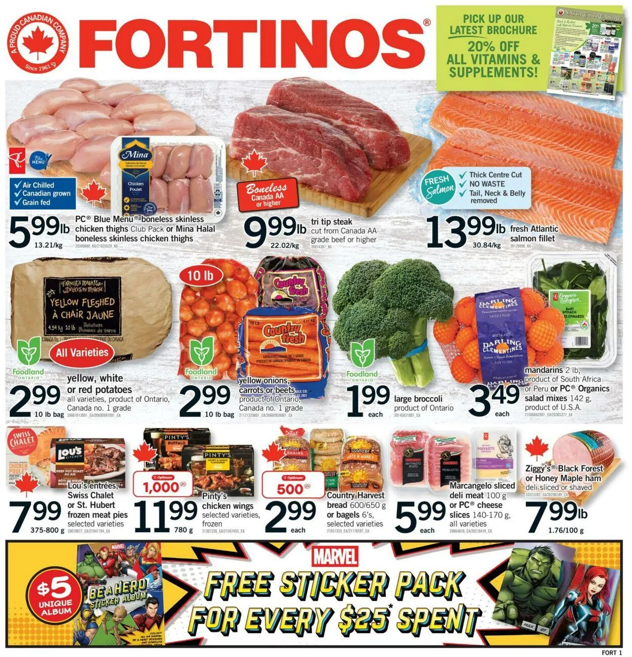 Fortinos Current flyer from September 4 to September 10 2025 - flyer page 1