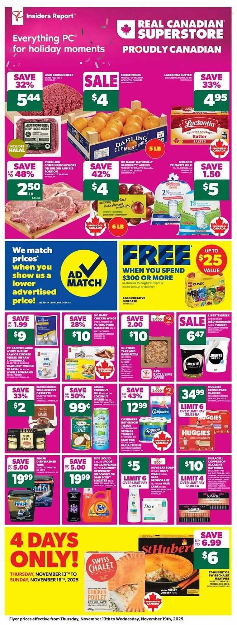 Real Canadian Superstore flyer from November 13 to November 19 2025 - flyer page 1