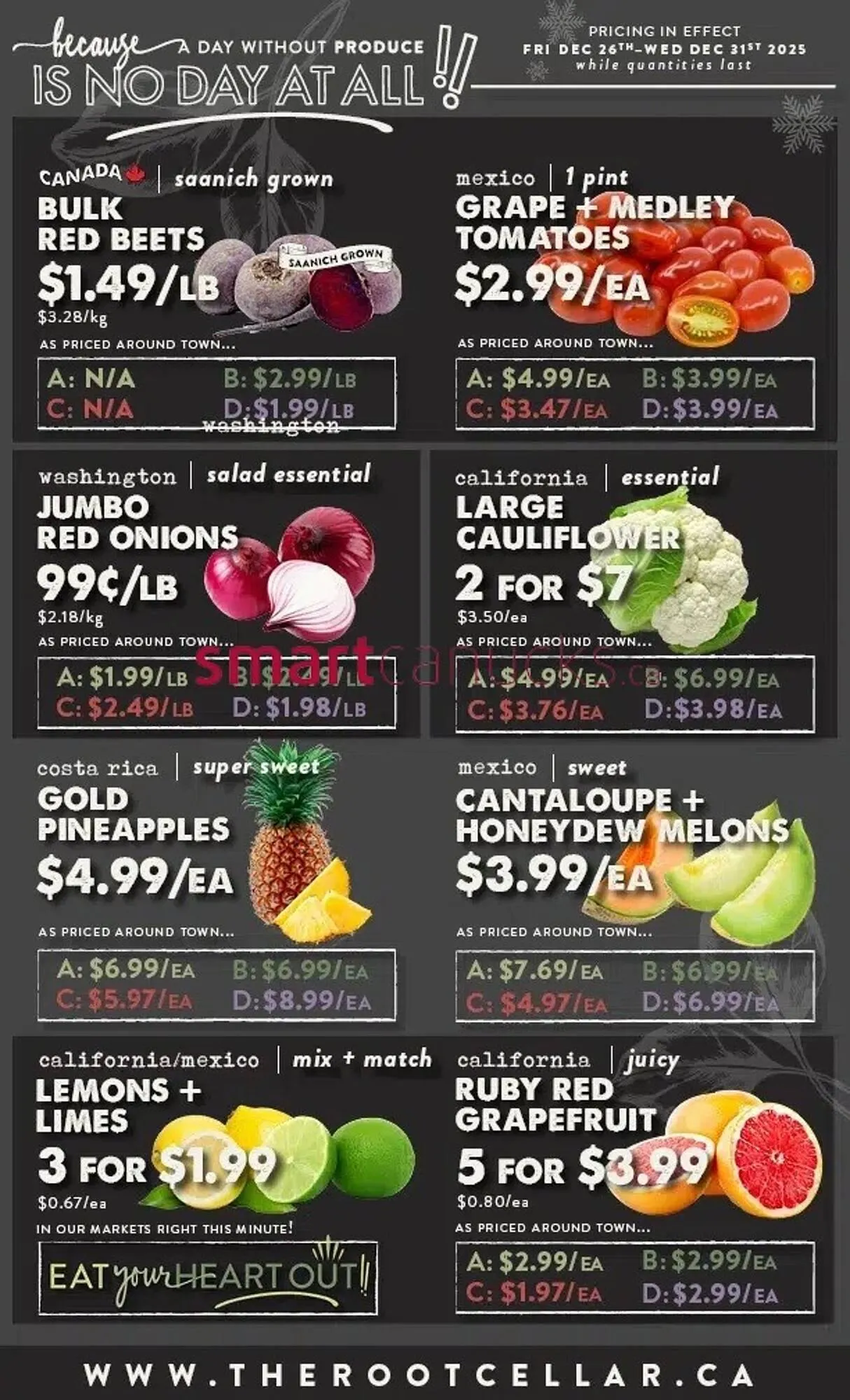 The Root Cellar flyer from December 26 to December 31 2025 - flyer page 2