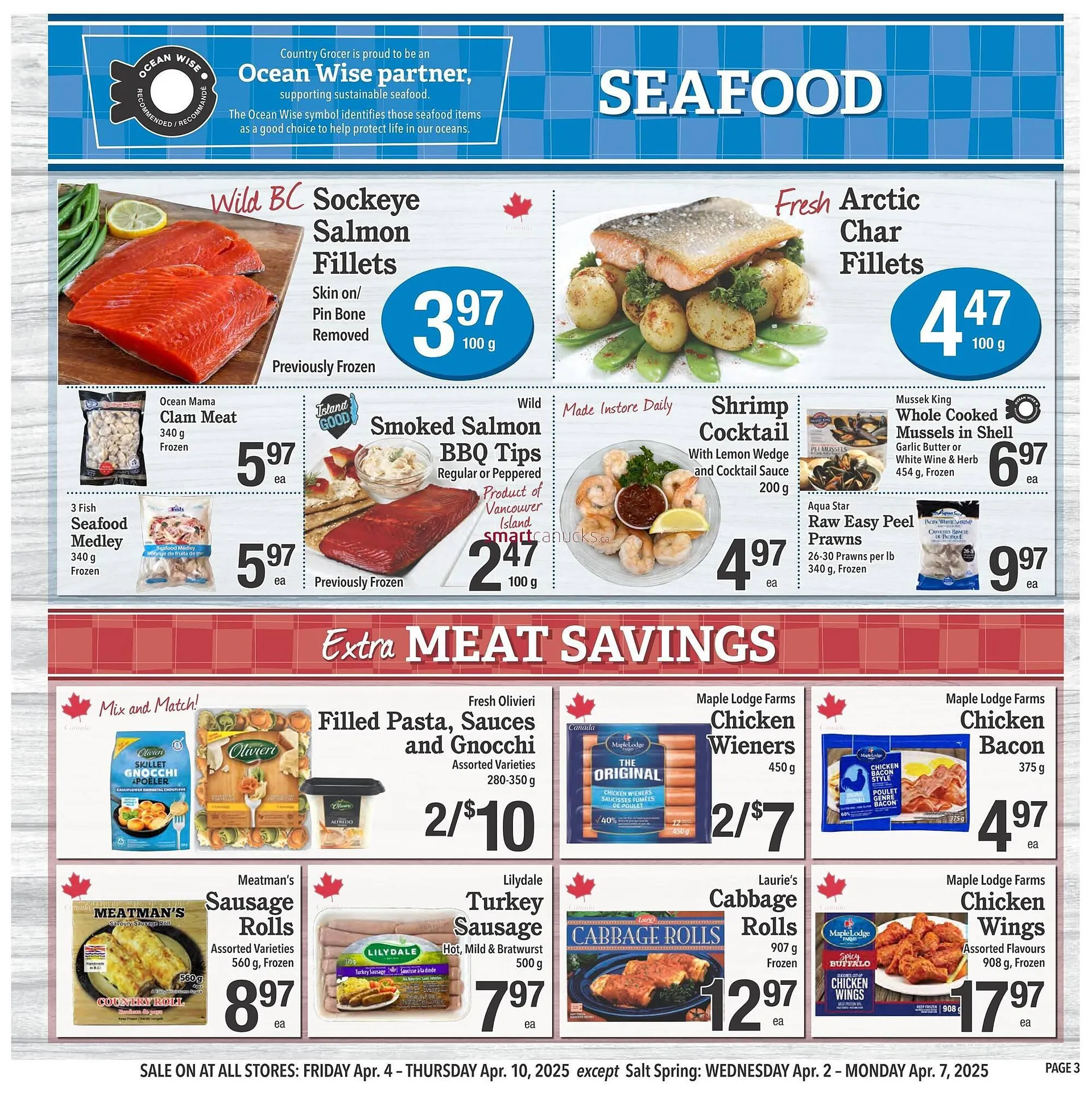 Country Grocer flyer from April 3 to April 9 2025 - flyer page 3