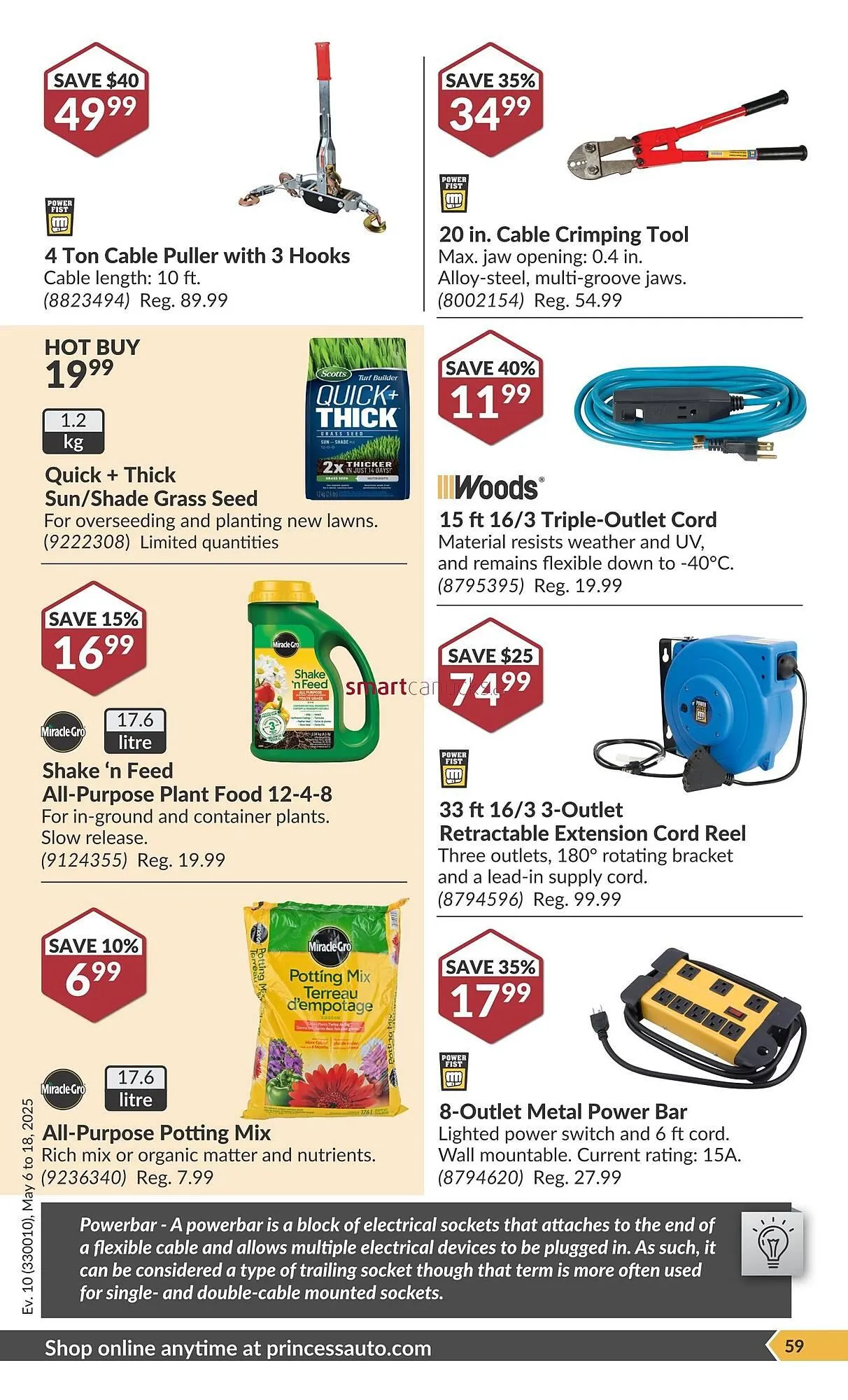 Princess Auto flyer from May 5 to May 11 2025 - flyer page 62