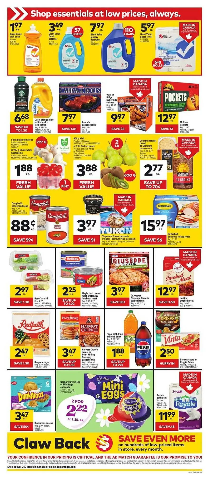 Giant Tiger flyer from March 27 to April 2 2025 - flyer page 2