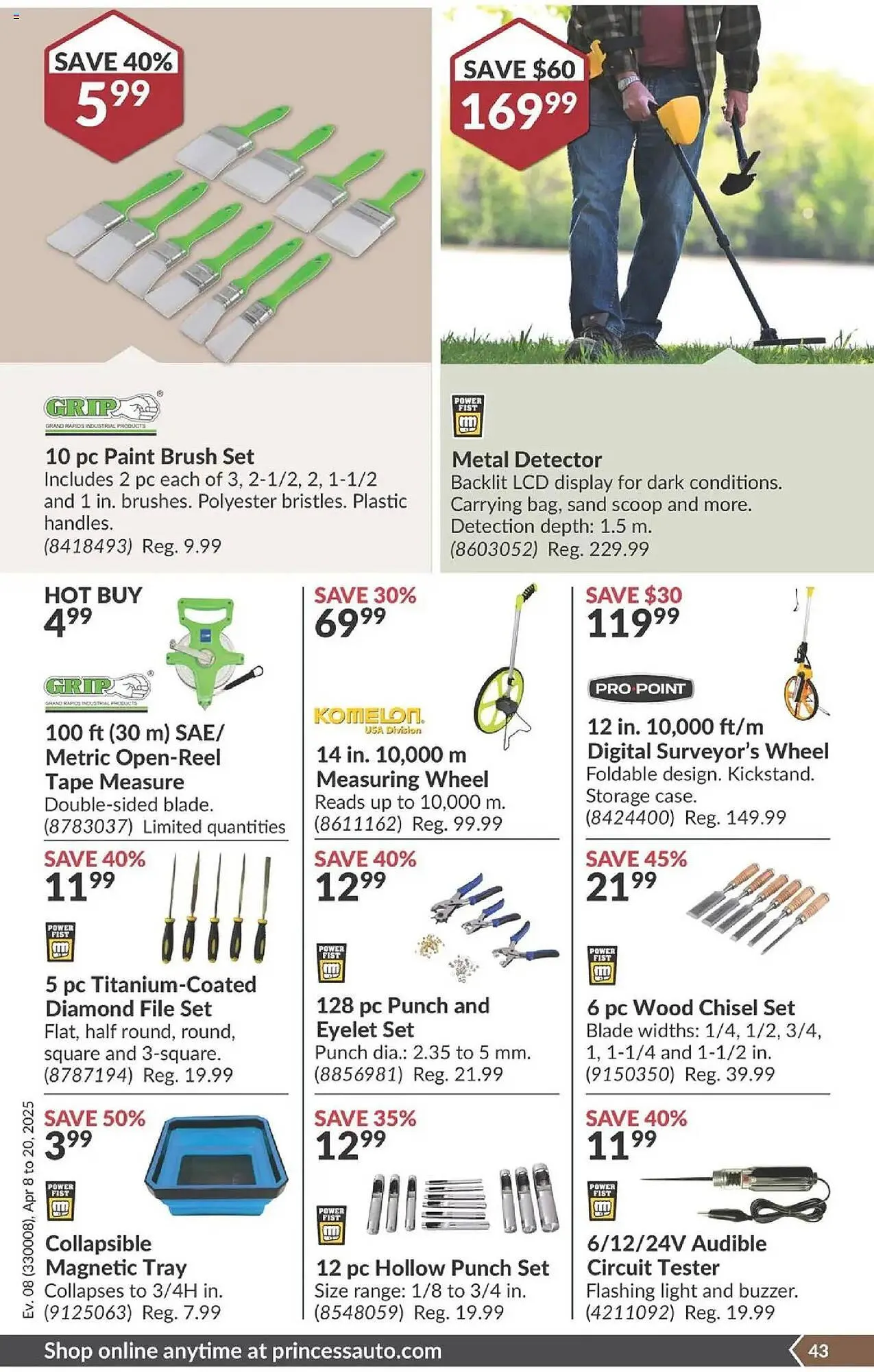 Princess Auto flyer from April 8 to April 20 2025 - flyer page 49