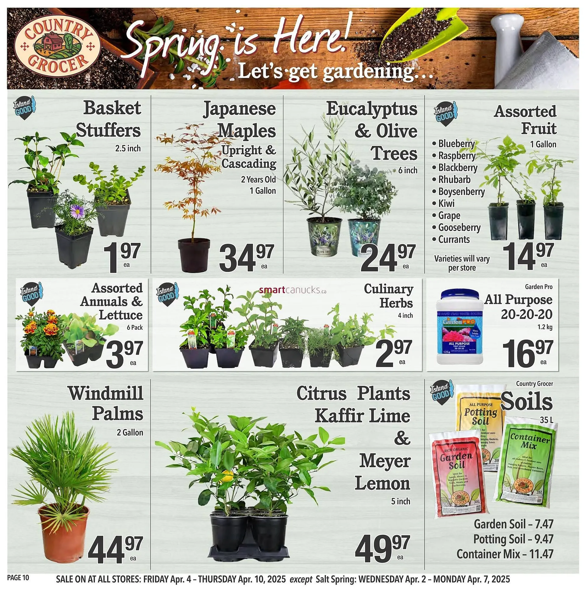 Country Grocer flyer from April 3 to April 9 2025 - flyer page 10