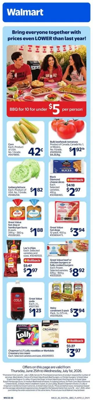Walmart Flyer from June 24 to July 1 2026 - flyer page 2