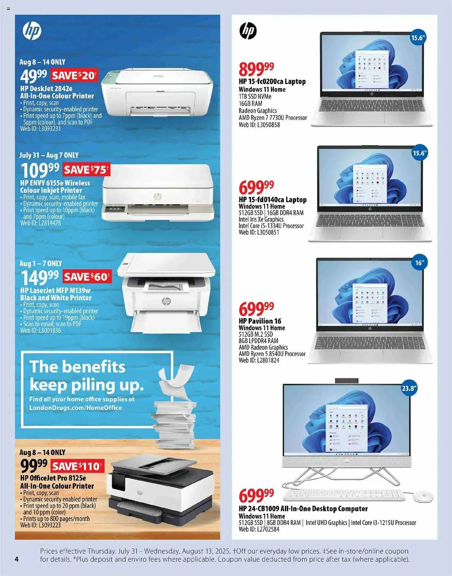London Drugs flyer from July 31 to August 14 2025 - flyer page 4