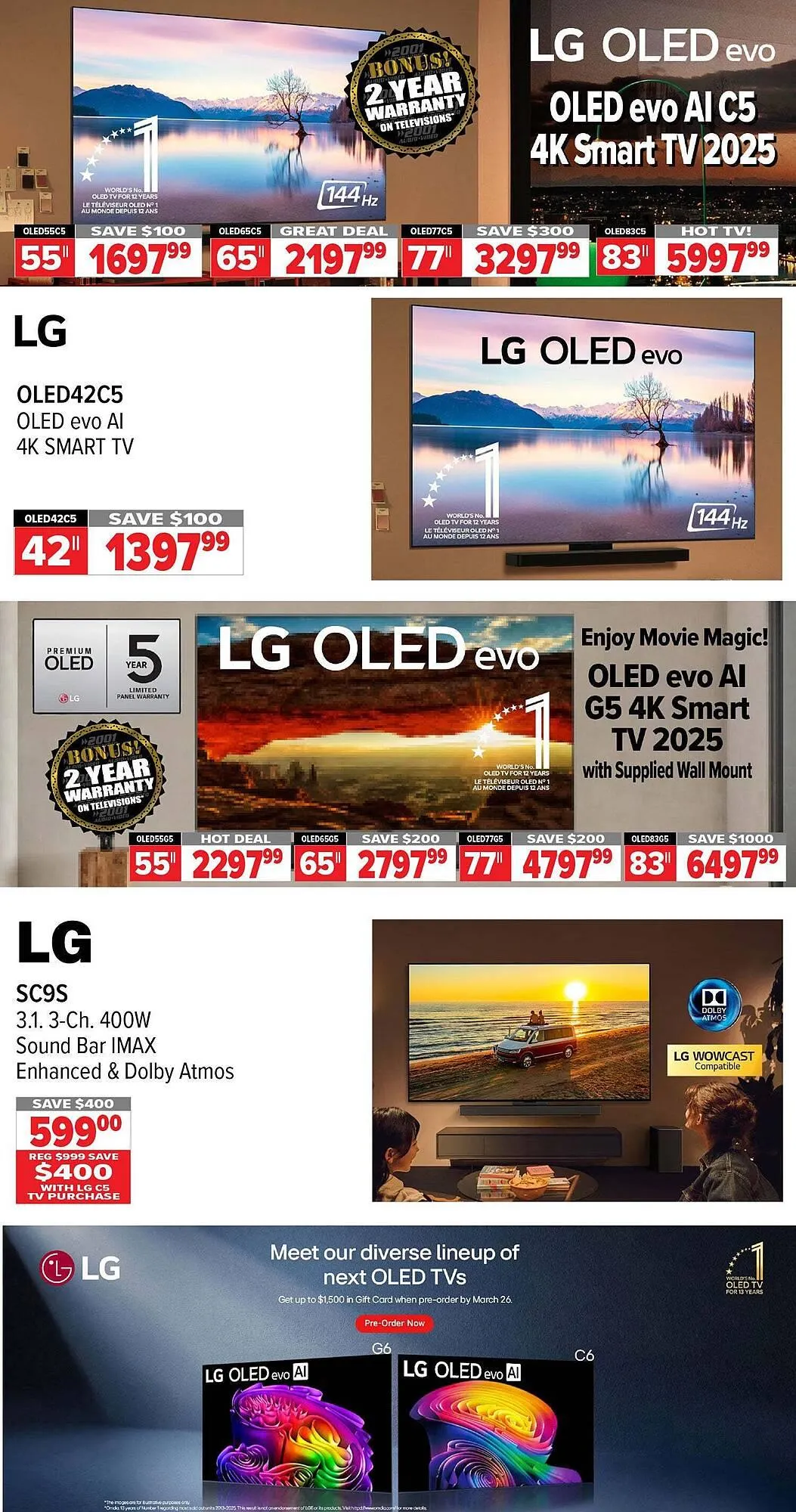 2001 Audio Video flyer from March 13 to March 19 2026 - flyer page 8