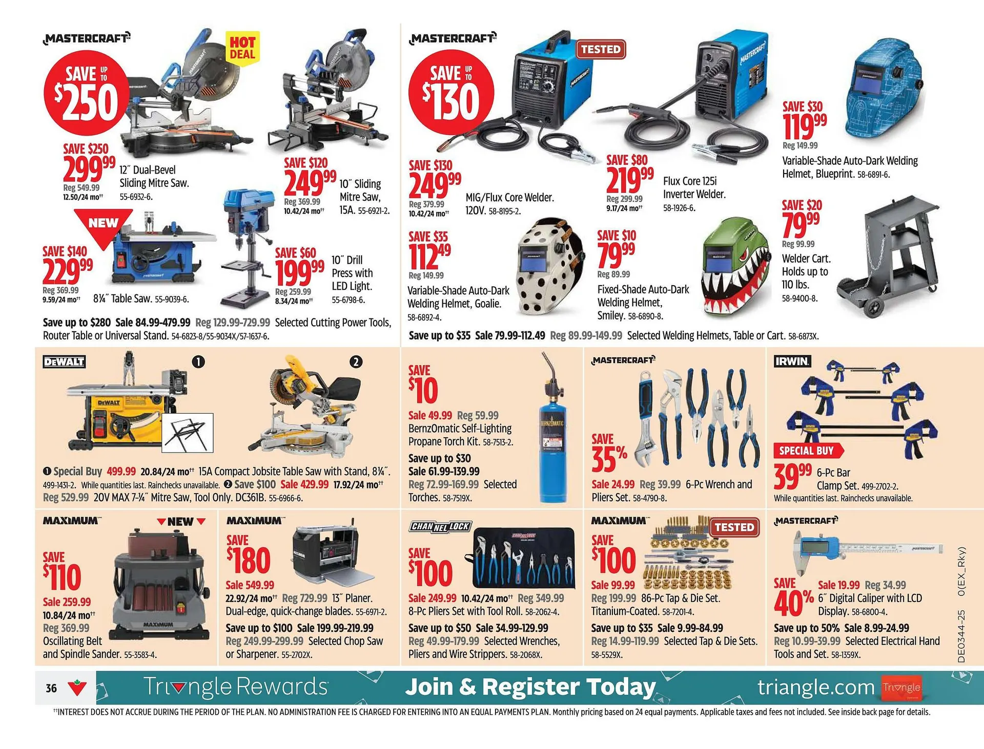 Canadian Tire flyer from October 23 to October 29 2025 - flyer page 36