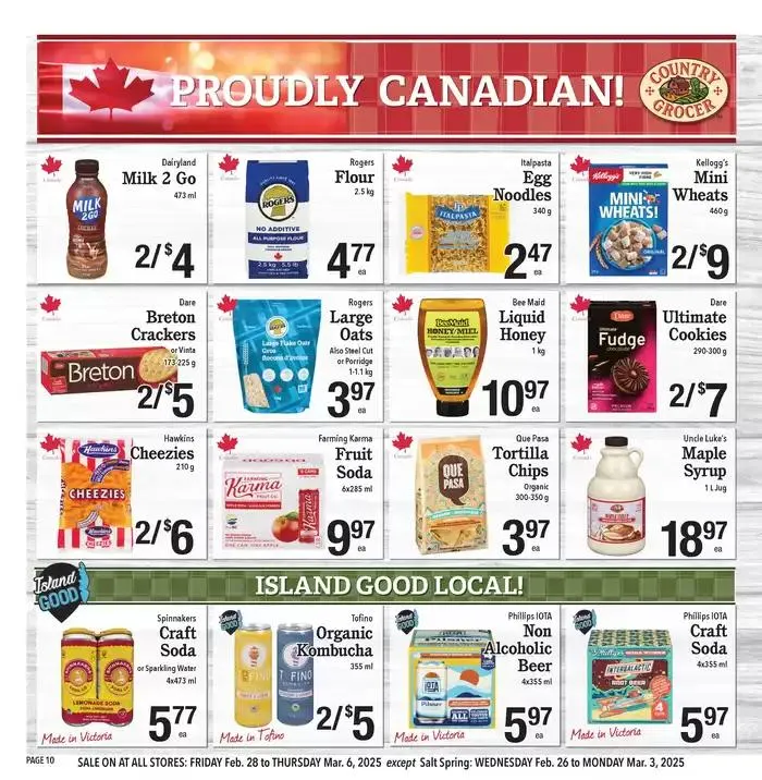 Special offers for you from February 26 to March 12 2025 - flyer page 10