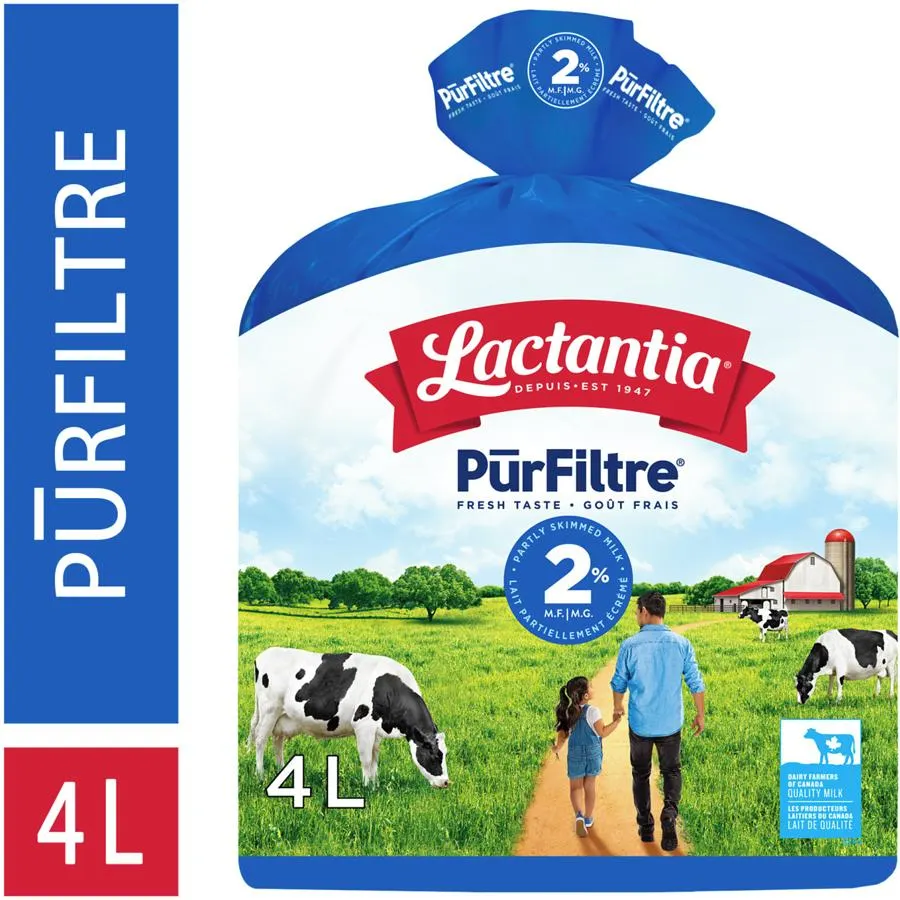 Purfiltre Lait Partiellement Écrémé 2 %