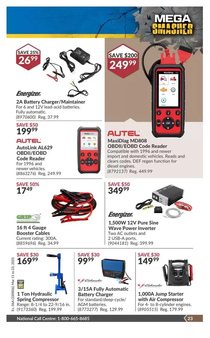 National Sale from March 11 to March 23 2025 - flyer page 28