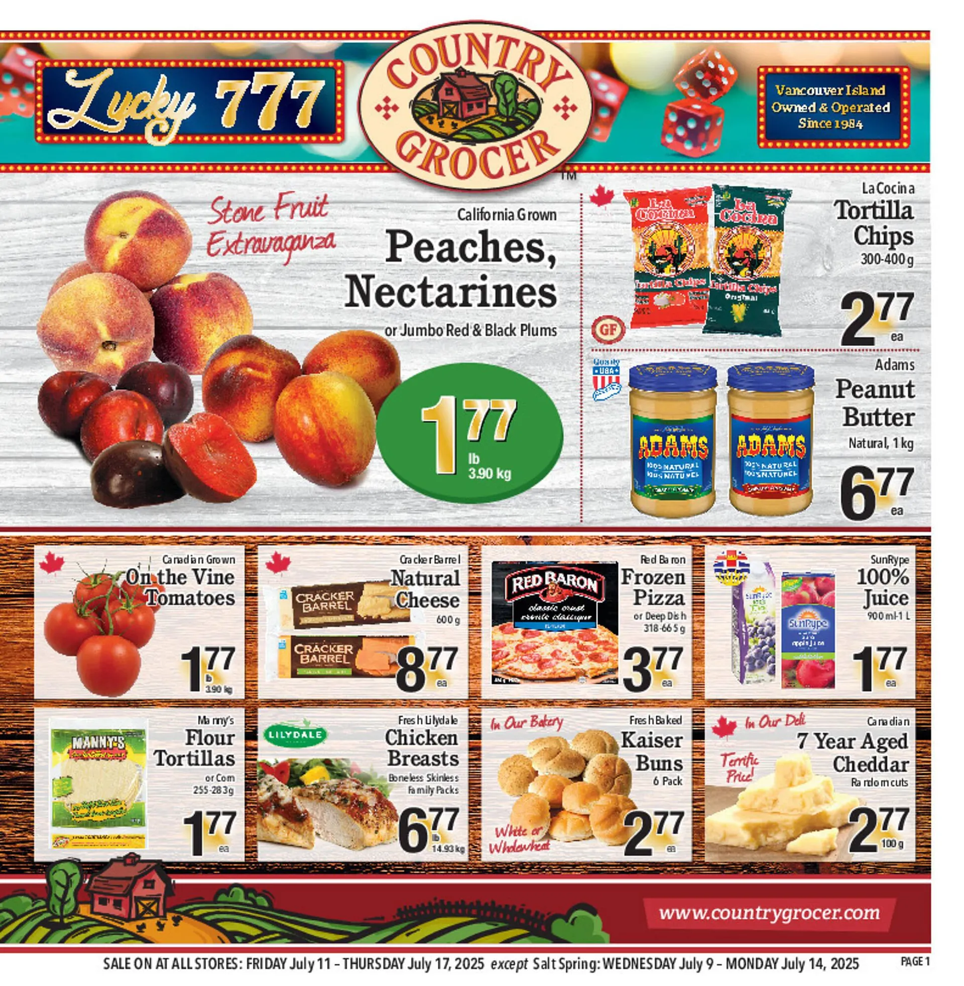 Country Grocer flyer - 1