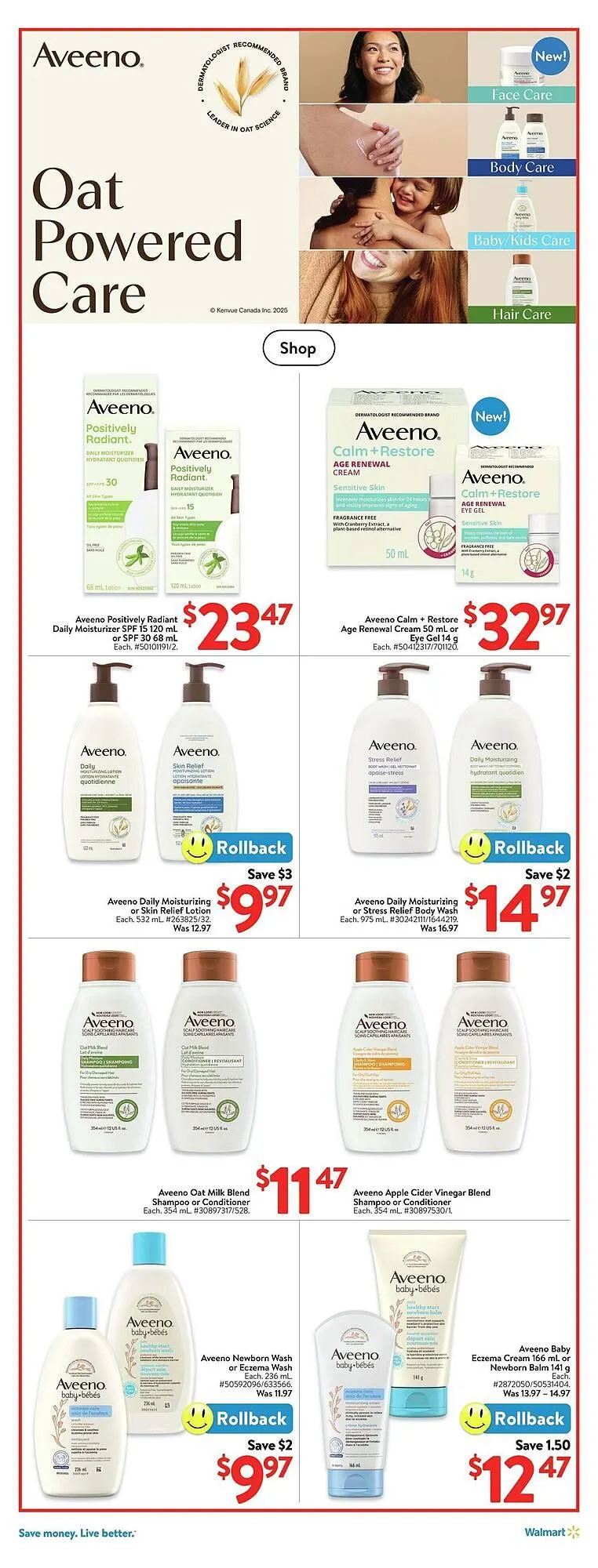 Walmart flyer from April 11 to May 2 2025 - flyer page 32