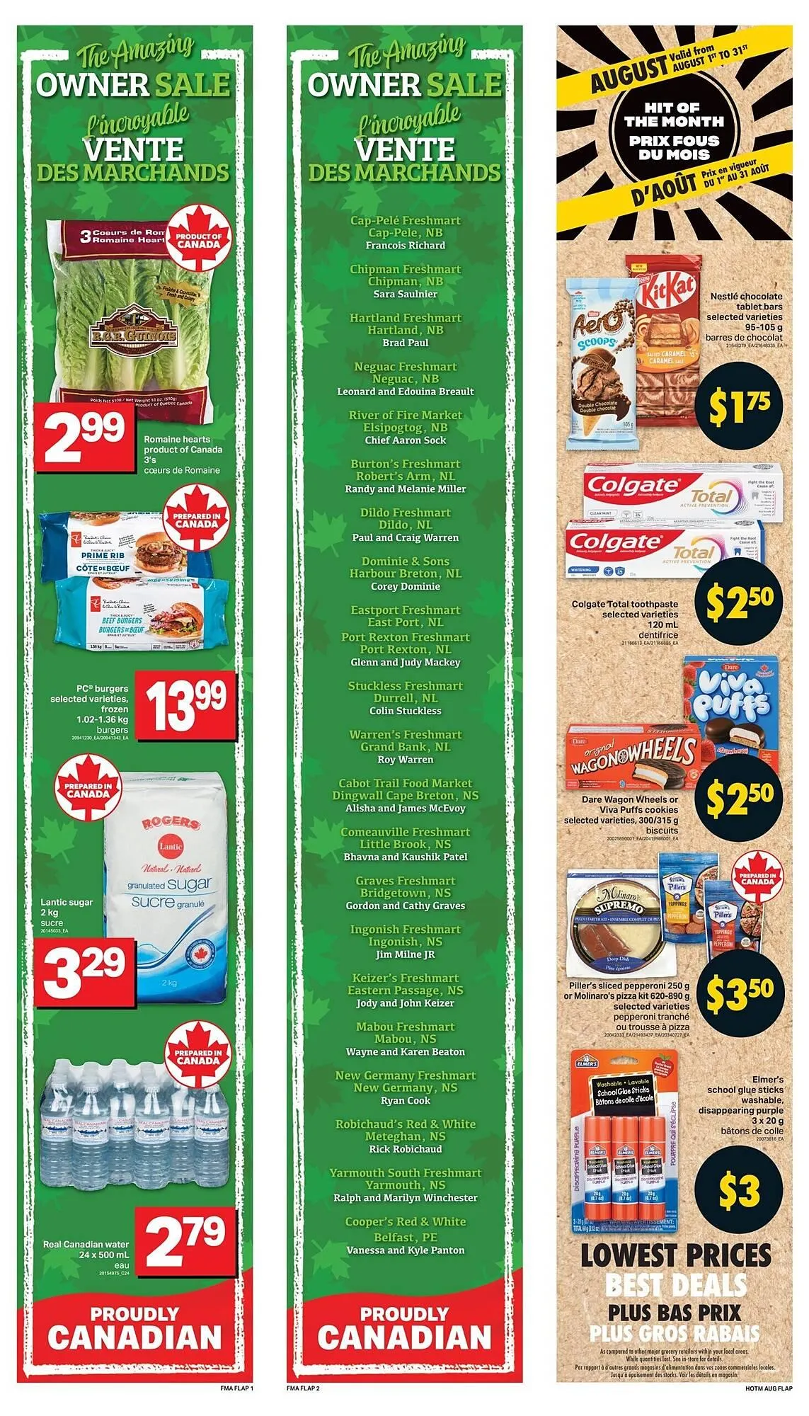 Freshmart flyer from August 6 to August 12 2025 - flyer page 1