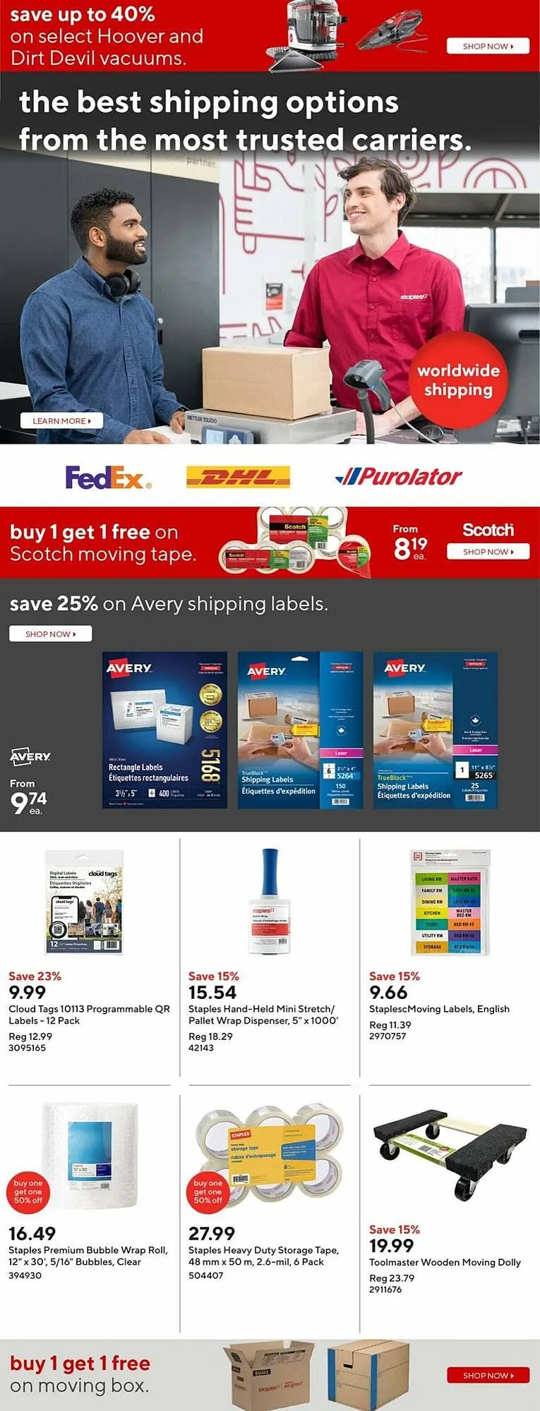 Staples flyer from August 22 to August 29 2024 - flyer page 25