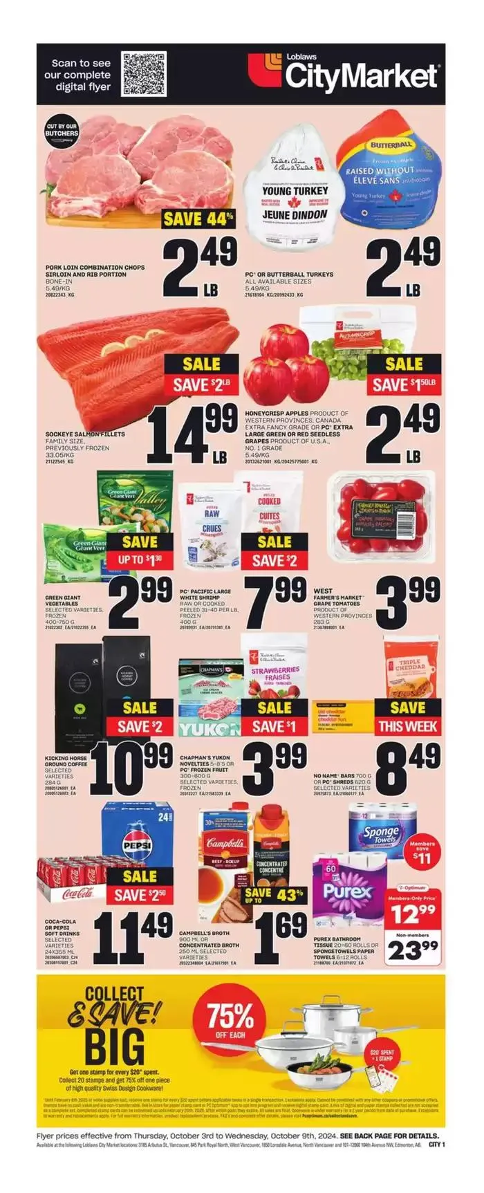 City Market from October 3 to October 9 2024 - flyer page 3