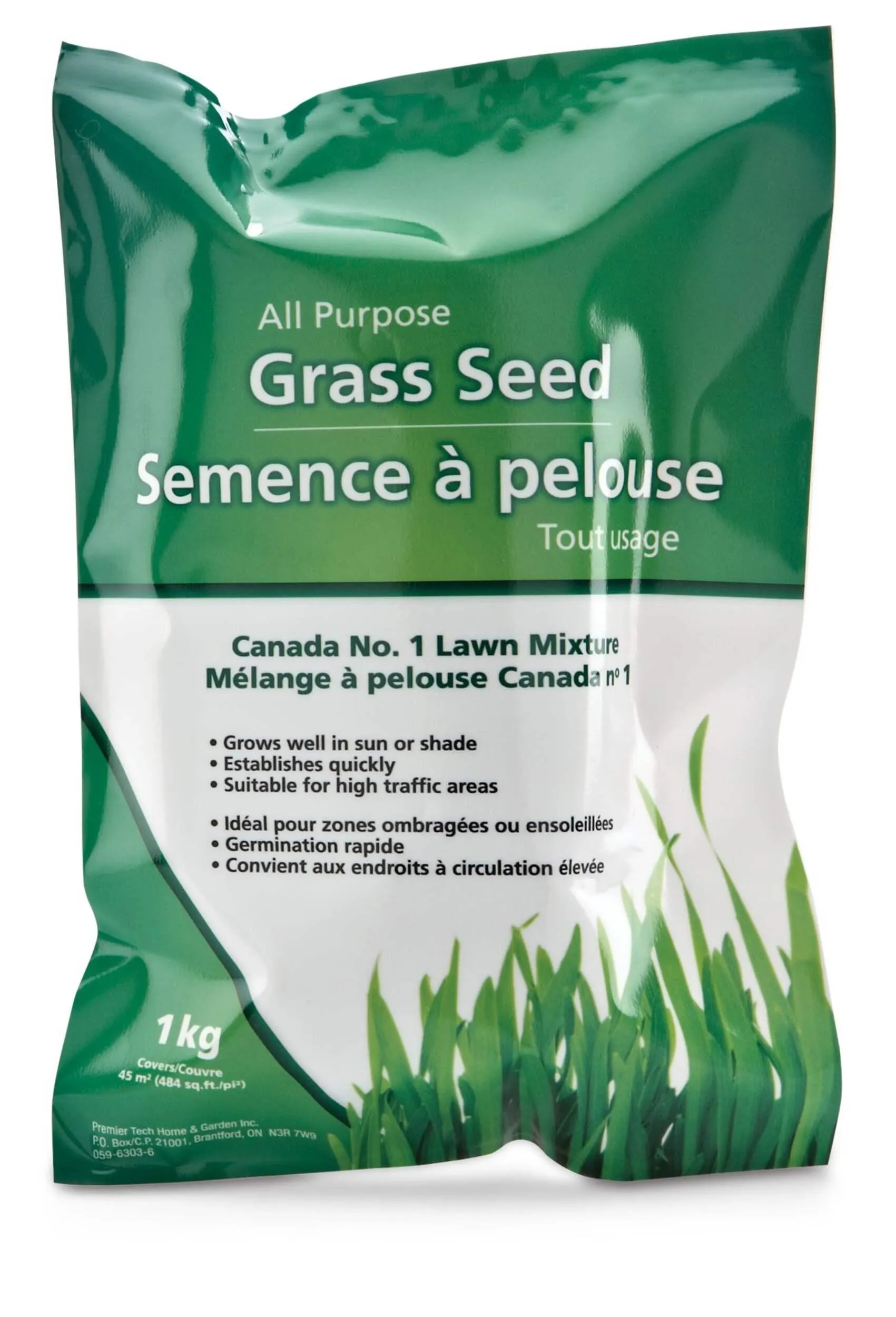 All Purpose Grass Seed Mix, 1-kg