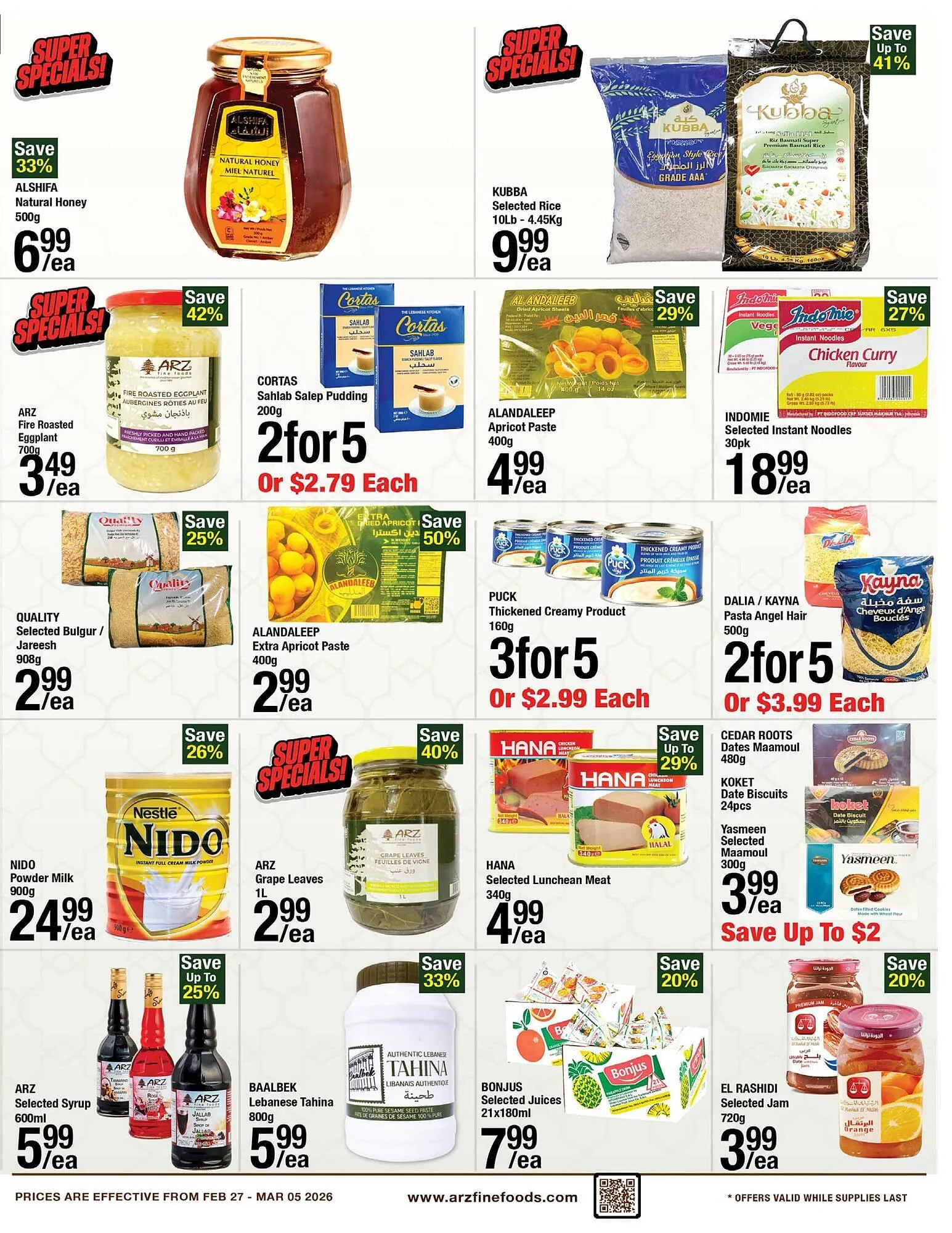 Arz Fine Foods flyer from February 27 to March 5 2026 - flyer page 5