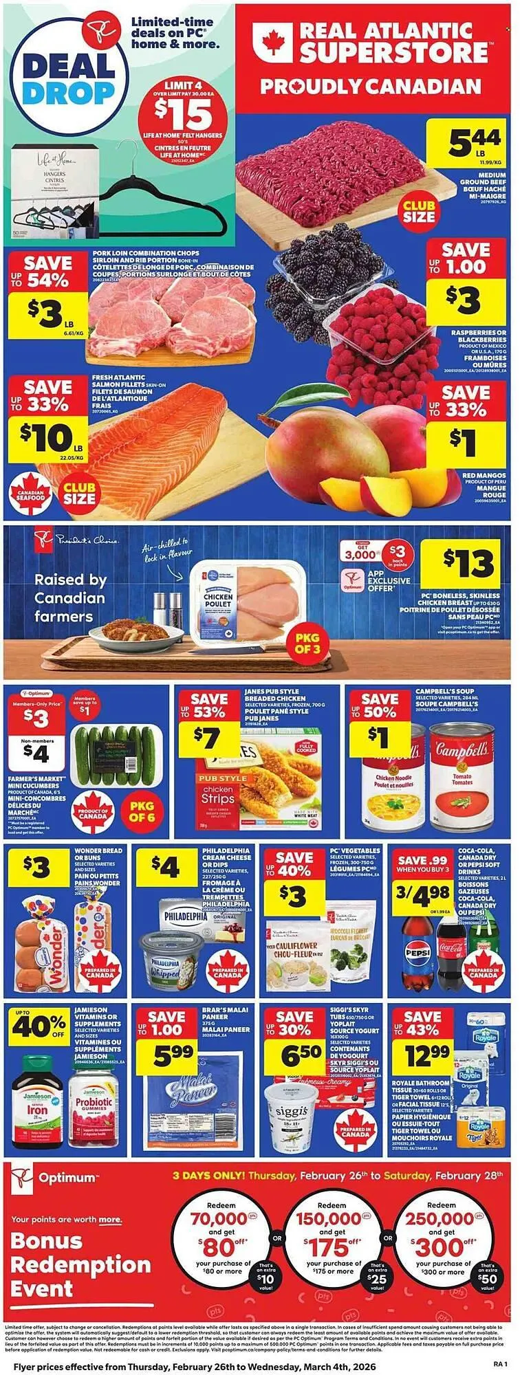 Atlantic Superstore flyer from February 26 to March 4 2026 - flyer page 1