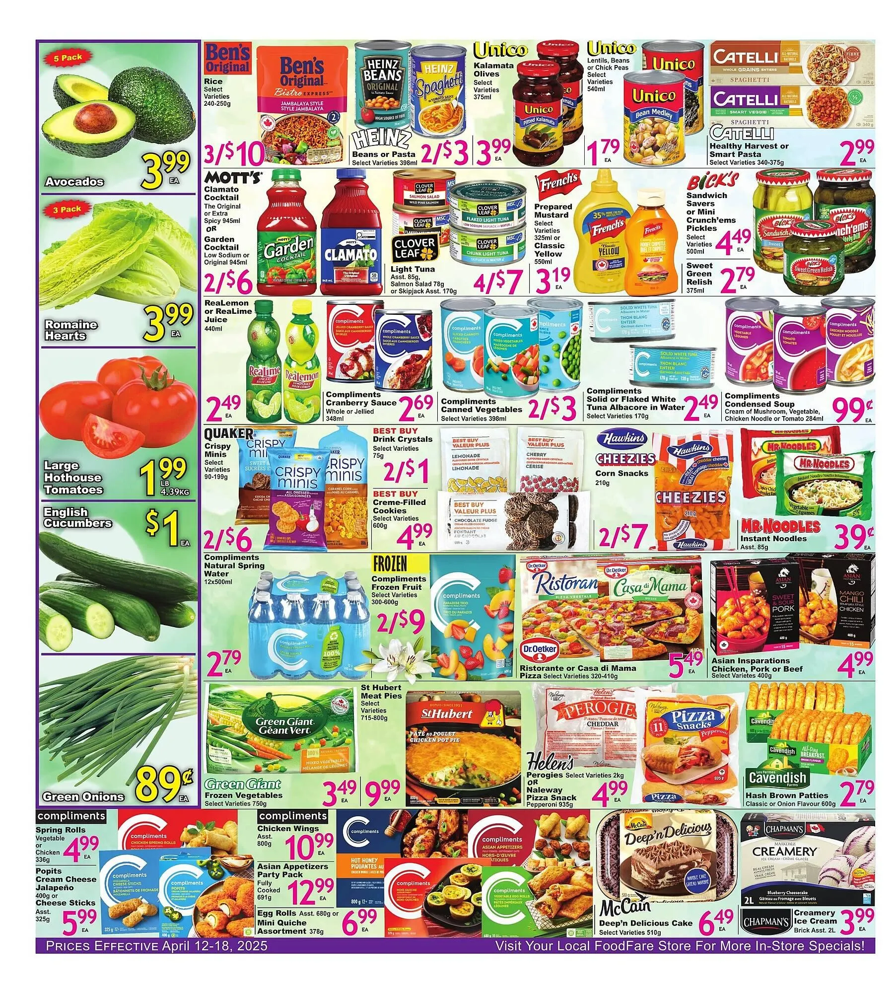 Food Fare flyer from April 11 to April 17 2025 - flyer page 2