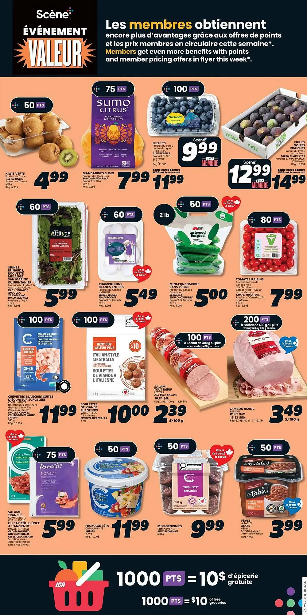 IGA flyer from January 15 to January 21 2026 - flyer page 11