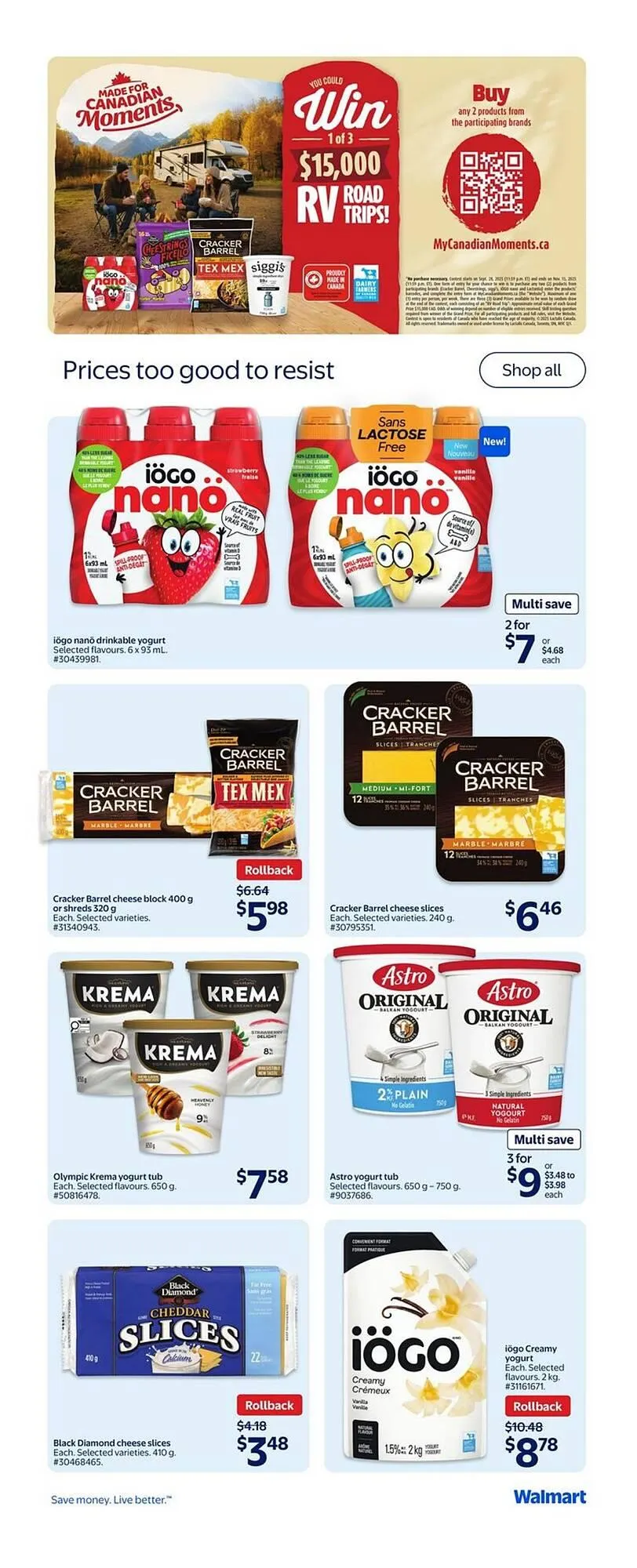 Walmart flyer from October 9 to October 15 2025 - flyer page 26