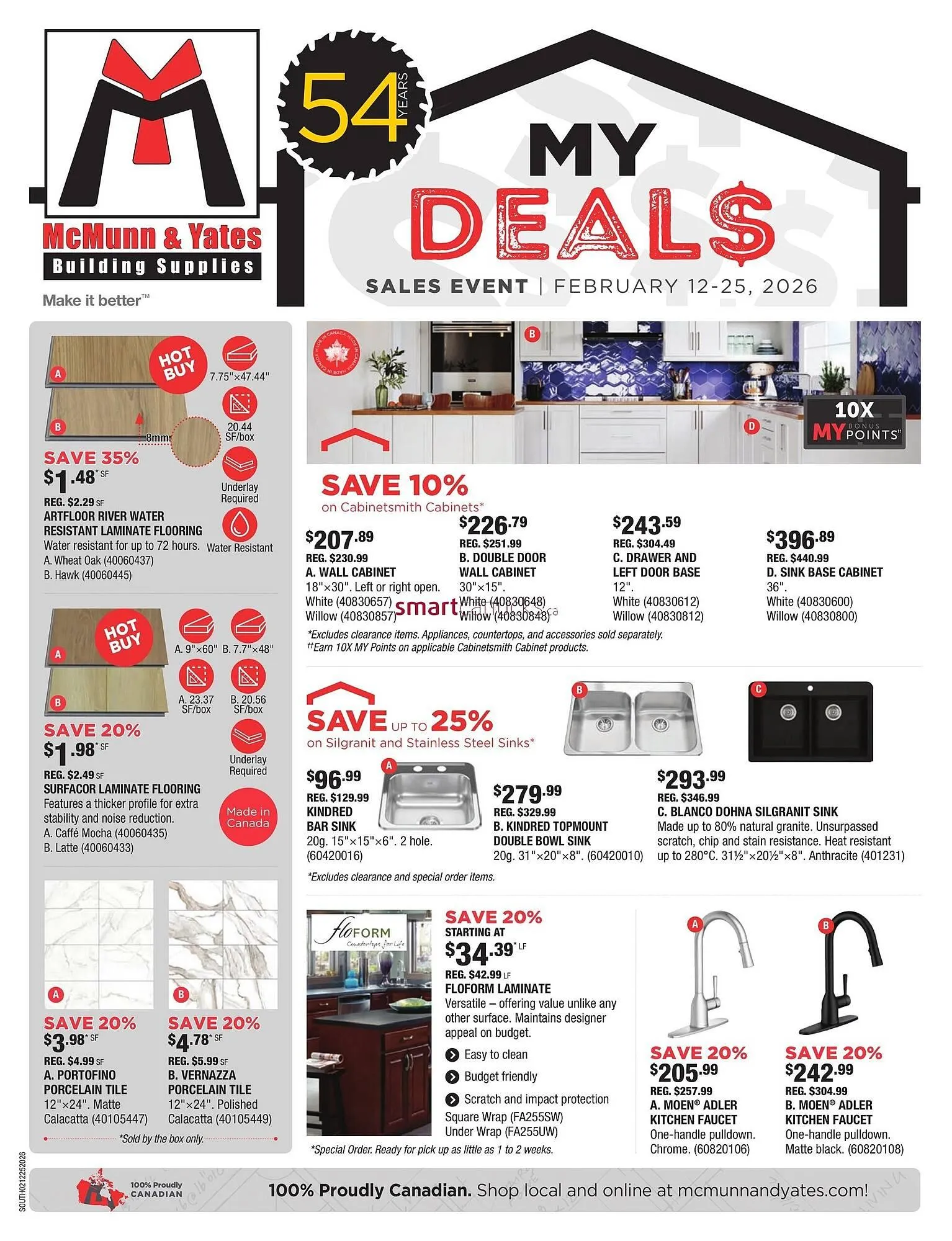 McMunn & Yates Building Supplies flyer - 1