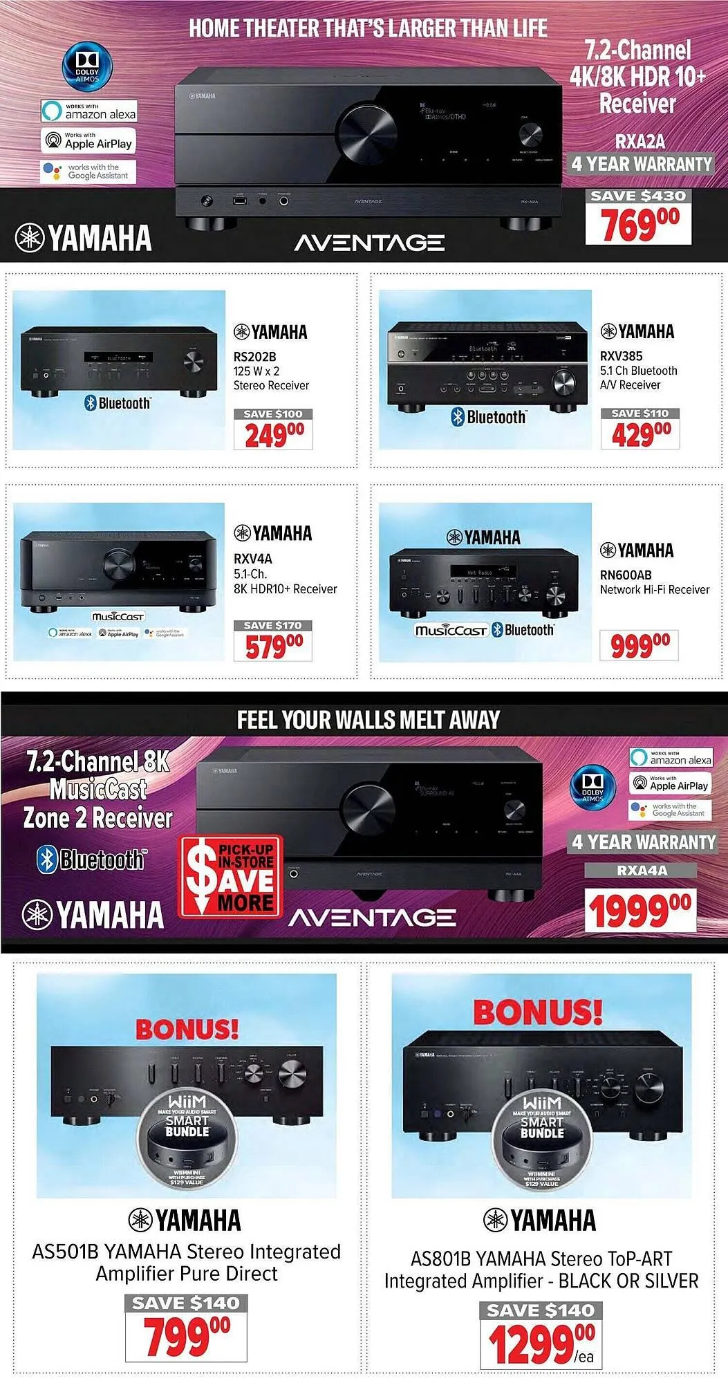 2001 Audio Video flyer from October 10 to October 23 2025 - flyer page 10