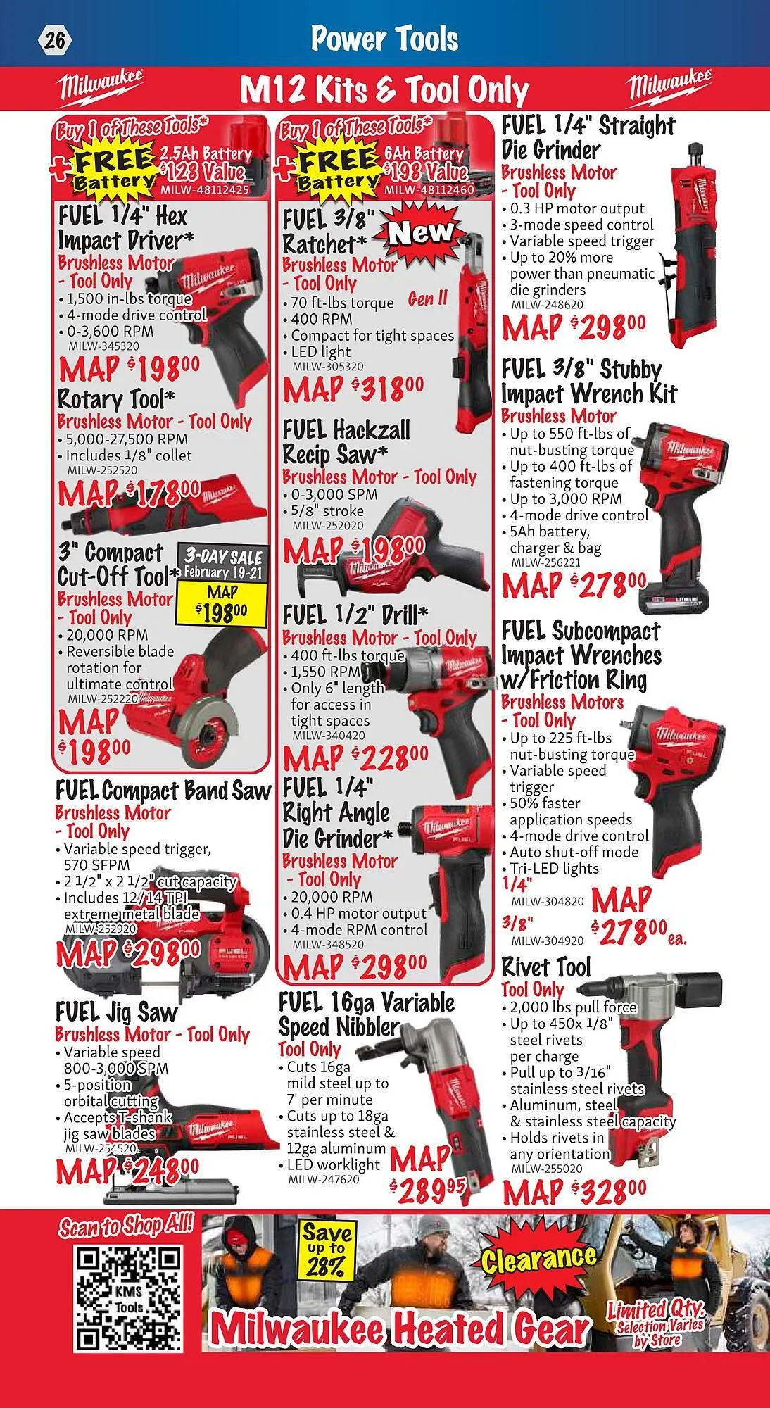 KMS Tools flyer from February 1 to February 28 2026 - flyer page 26