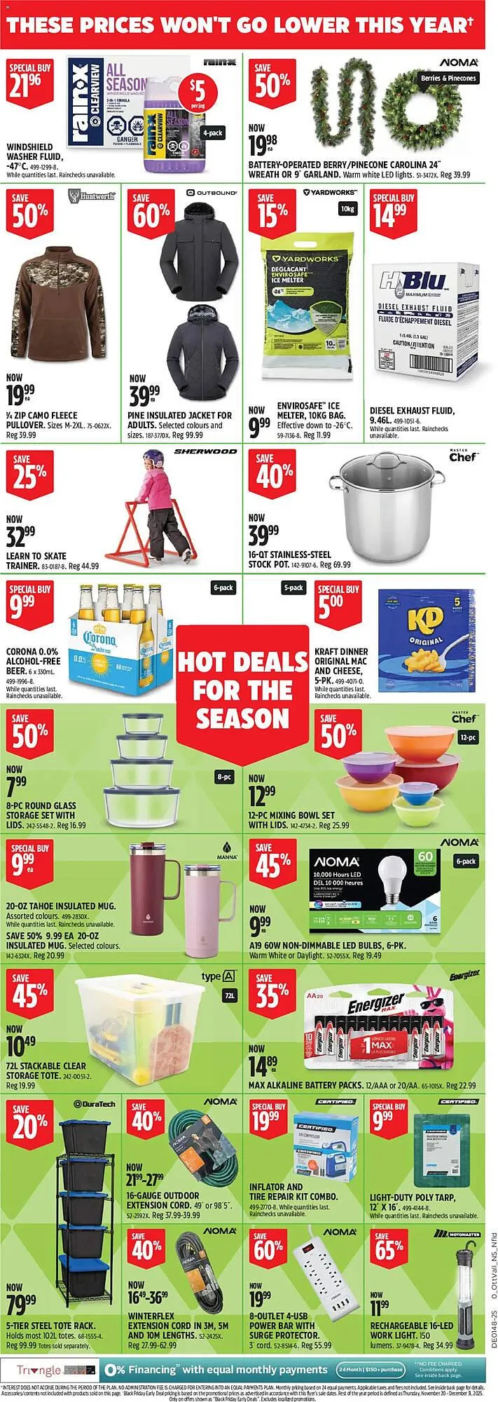 Canadian Tire flyer from November 20 to November 26 2025 - flyer page 4