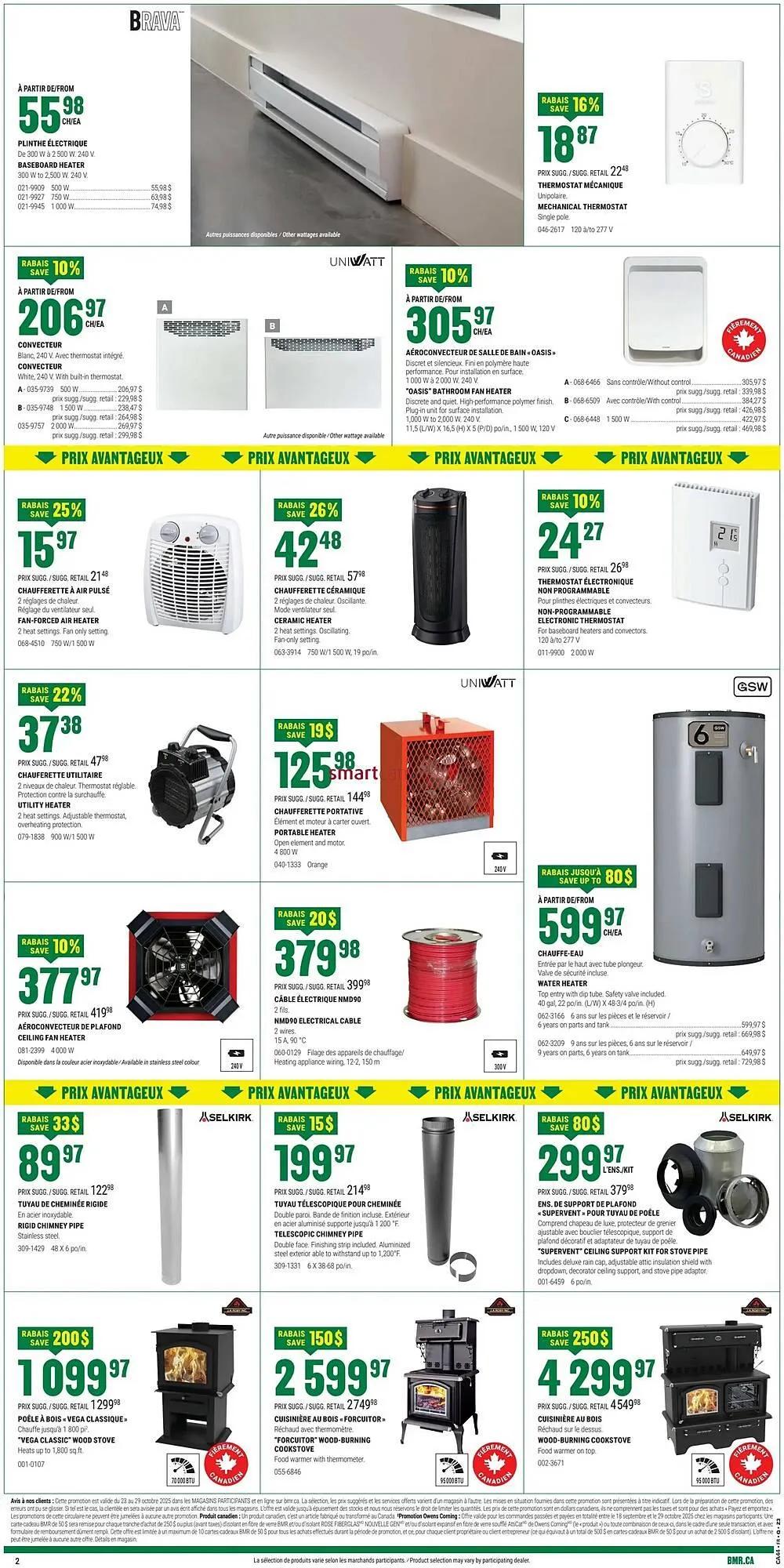 BMR flyer from October 23 to October 29 2025 - flyer page 3