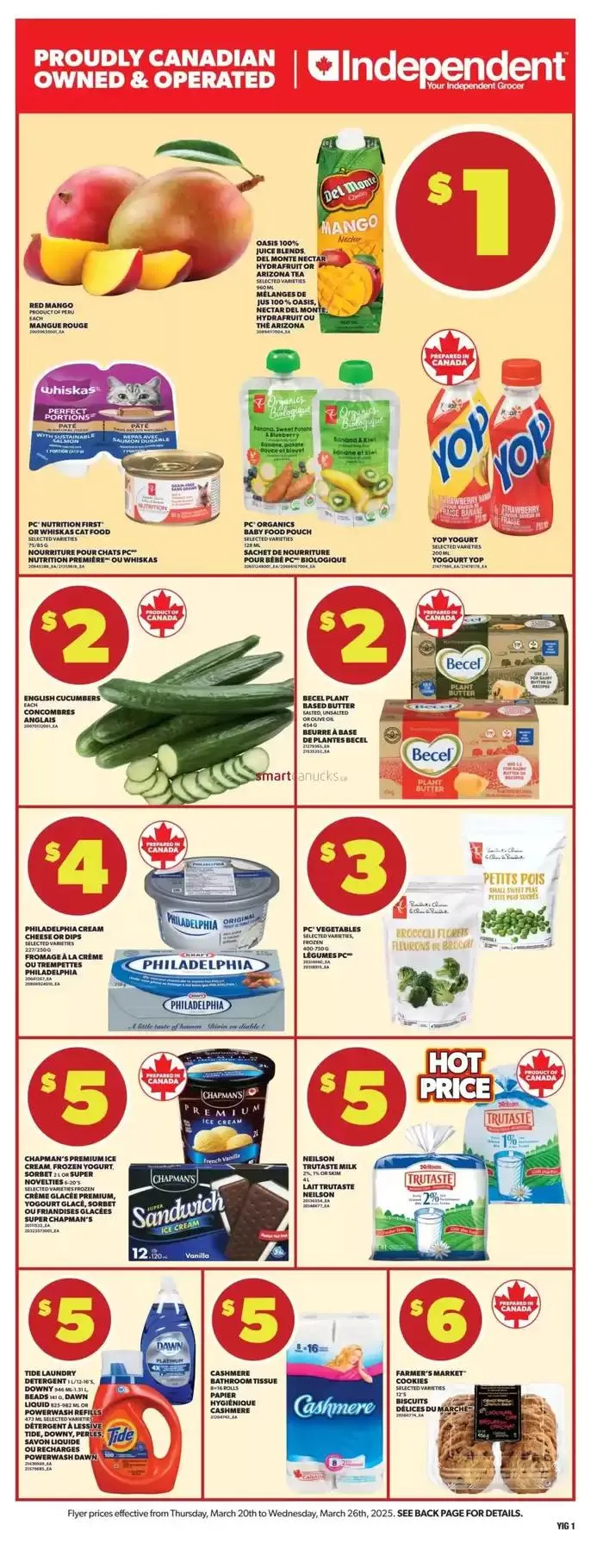 Top deals for all customers from March 20 to March 26 2025 - flyer page 3