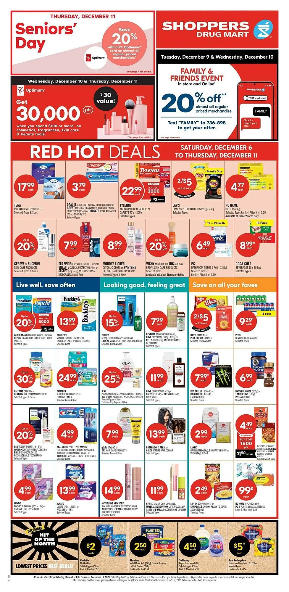 Shoppers Drug Mart flyer from December 4 to December 17 2025 - flyer page 4