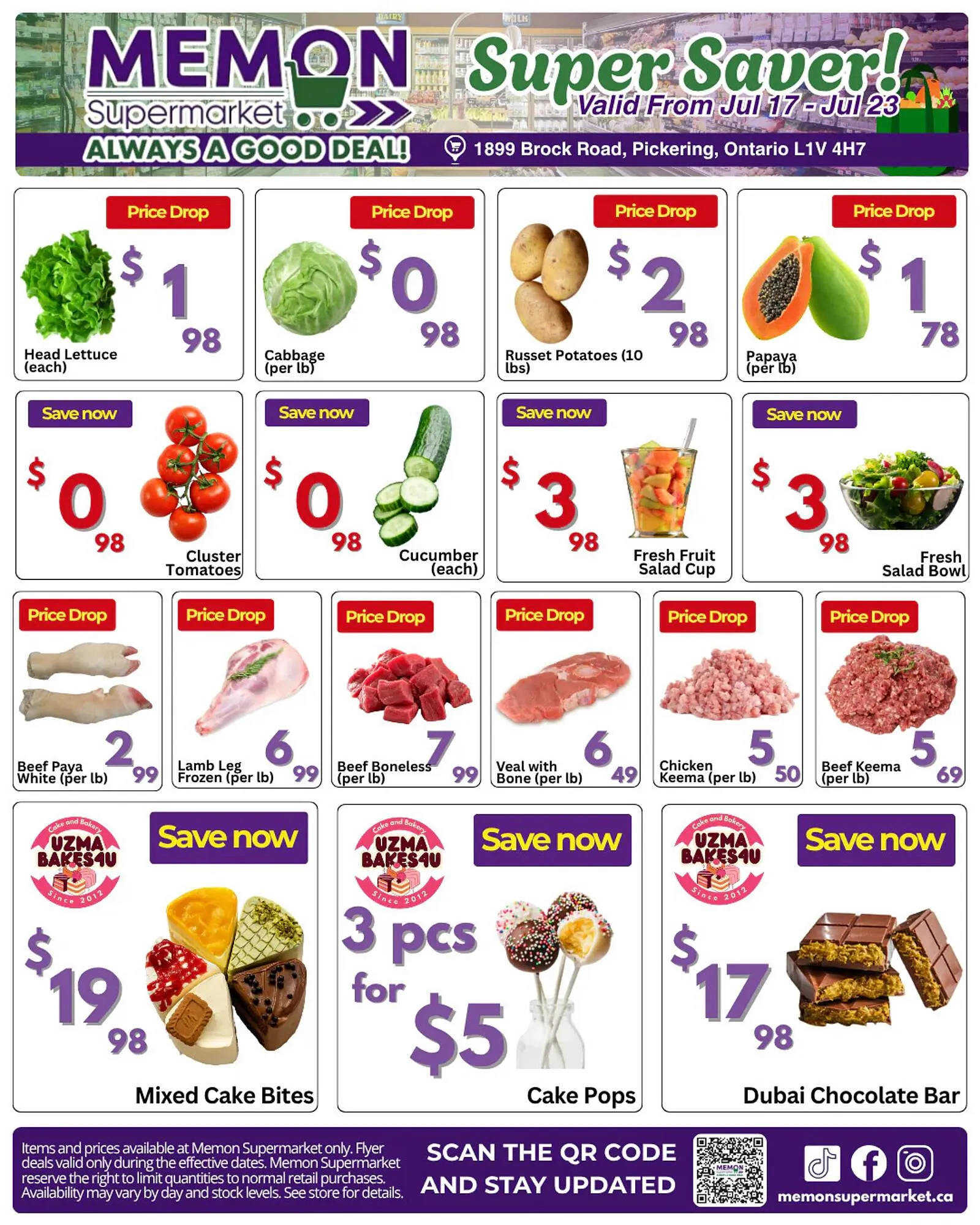 Memon Supermarket flyer - 1