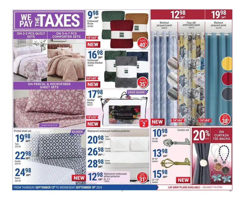 Top offers for all bargain hunters from September 12 to September 18 2024 - flyer page 3