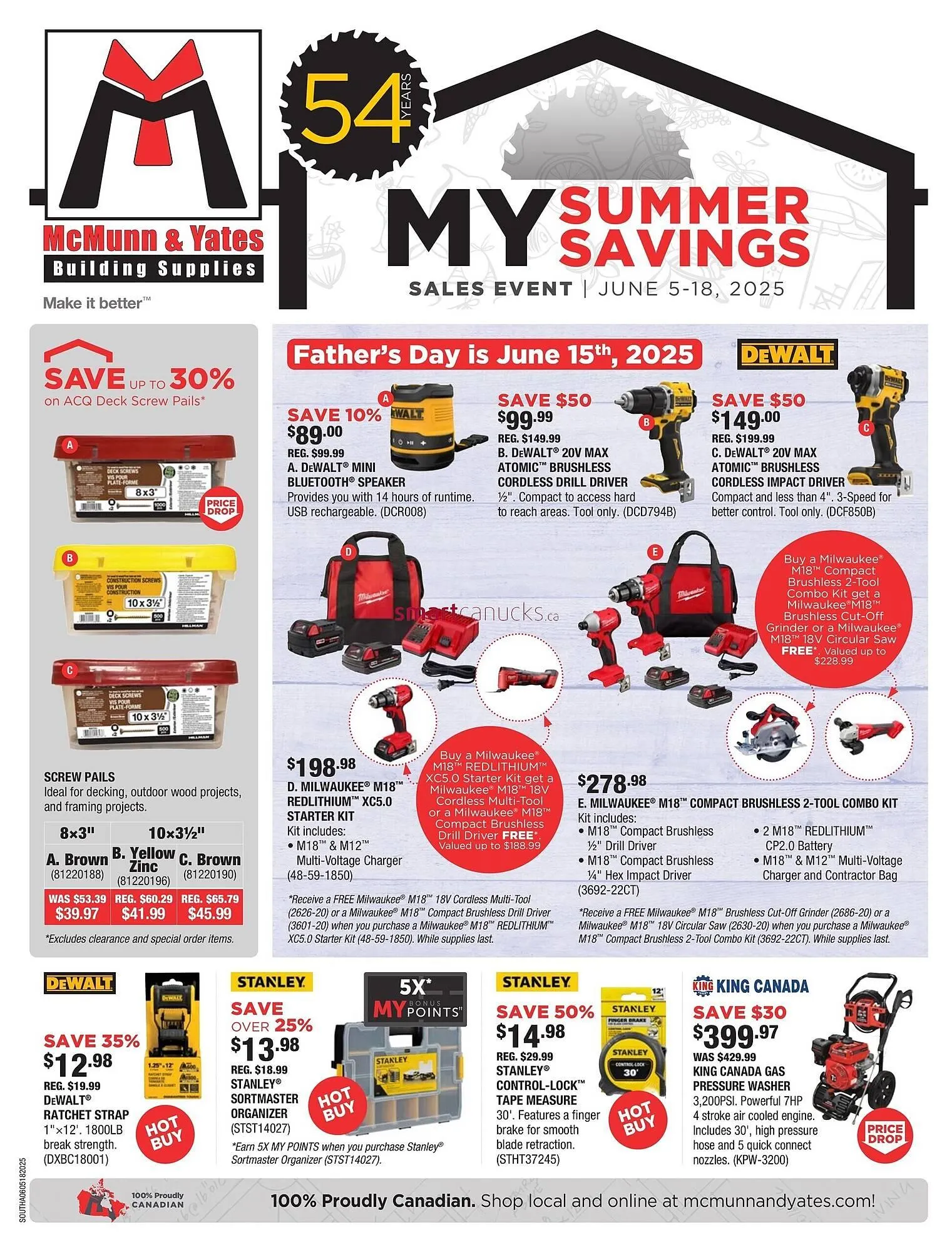 McMunn & Yates Building Supplies flyer - 1