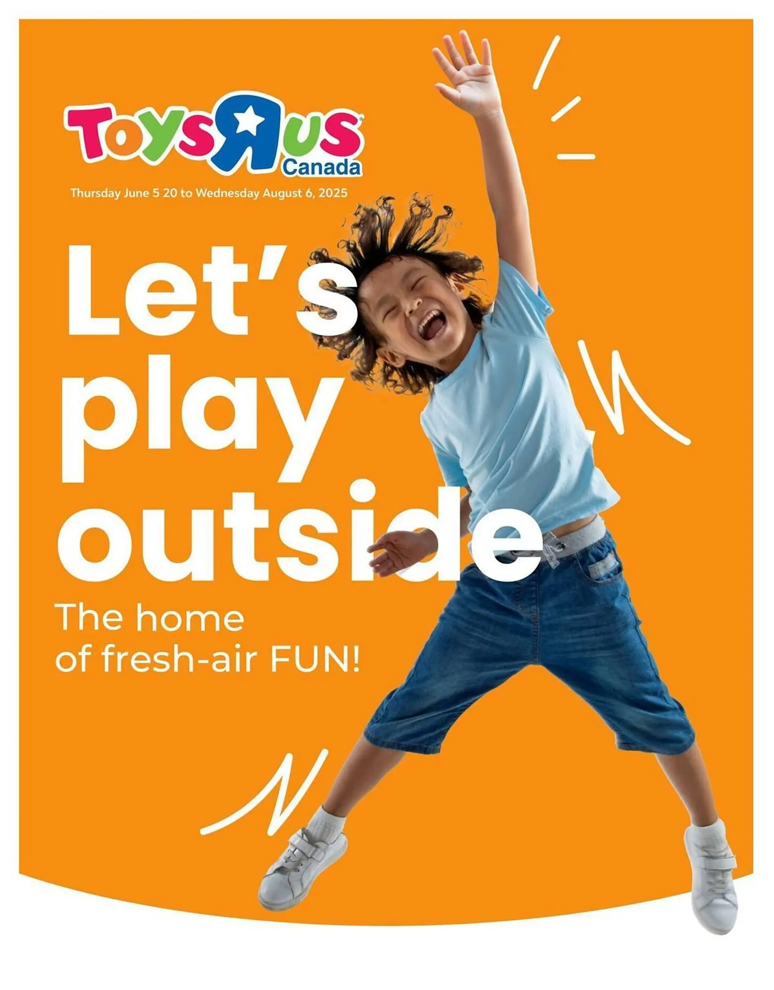 Toys R us flyer from June 5 to August 6 2025 - flyer page 1