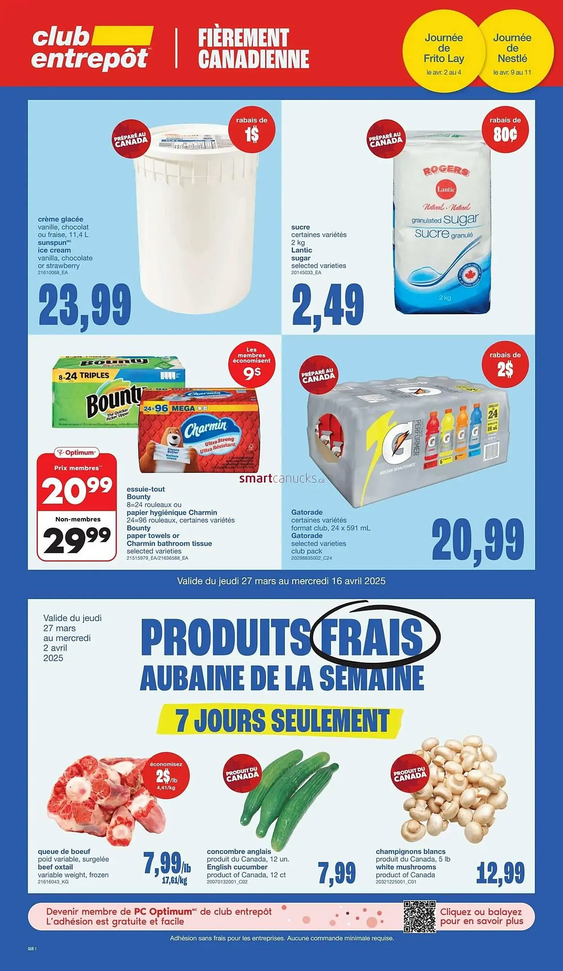 Wholesale Club flyer from March 27 to April 2 2025 - flyer page 1