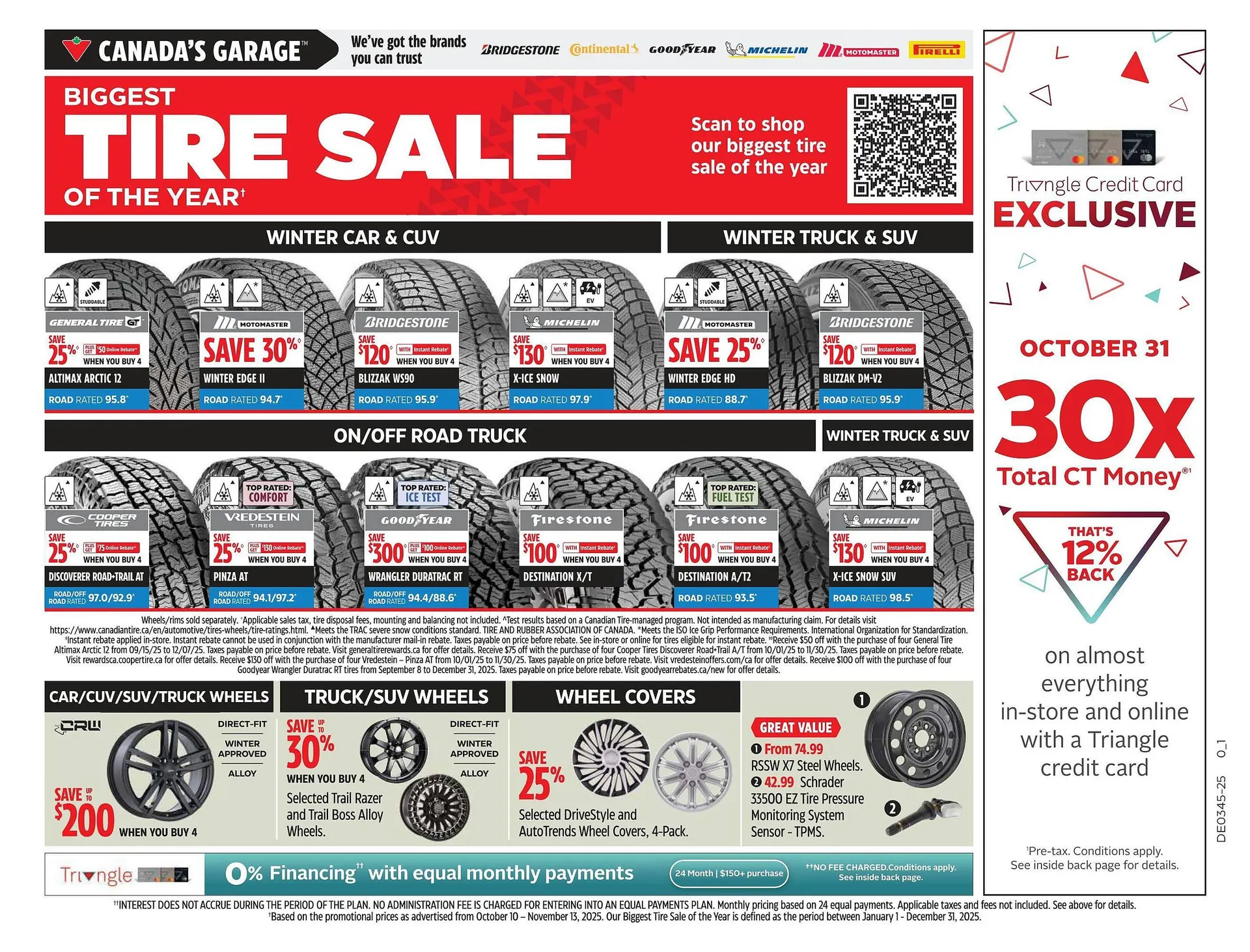 Canadian Tire flyer from October 30 to November 5 2025 - flyer page 34