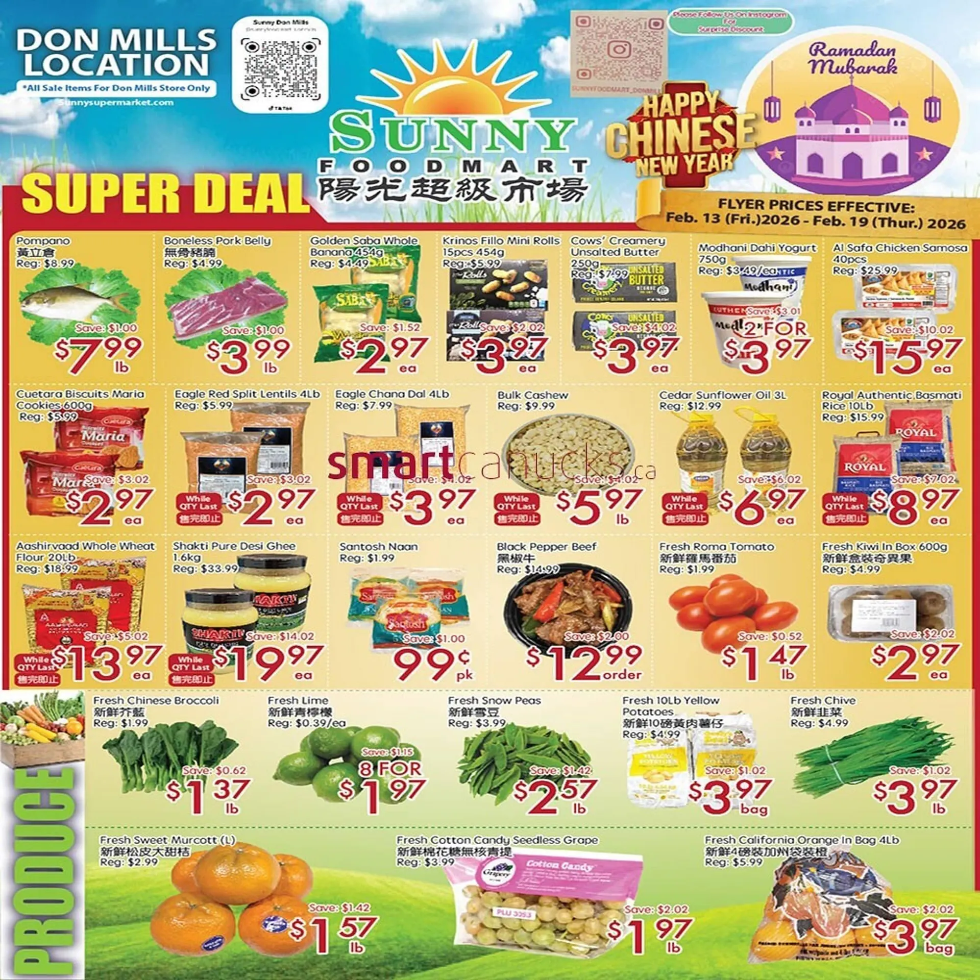 Sunny Food Mart flyer - 1