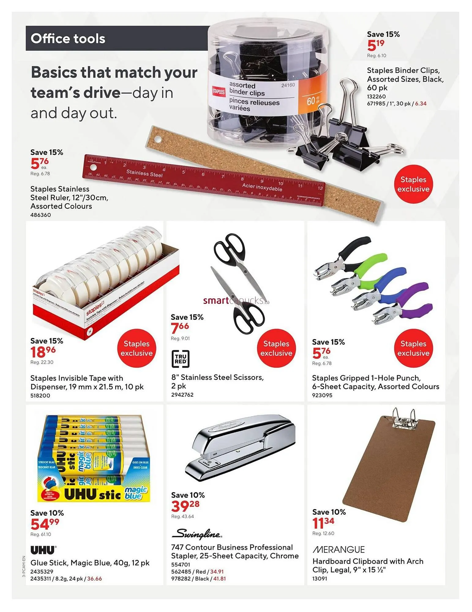 Staples flyer from August 8 to August 14 2025 - flyer page 3
