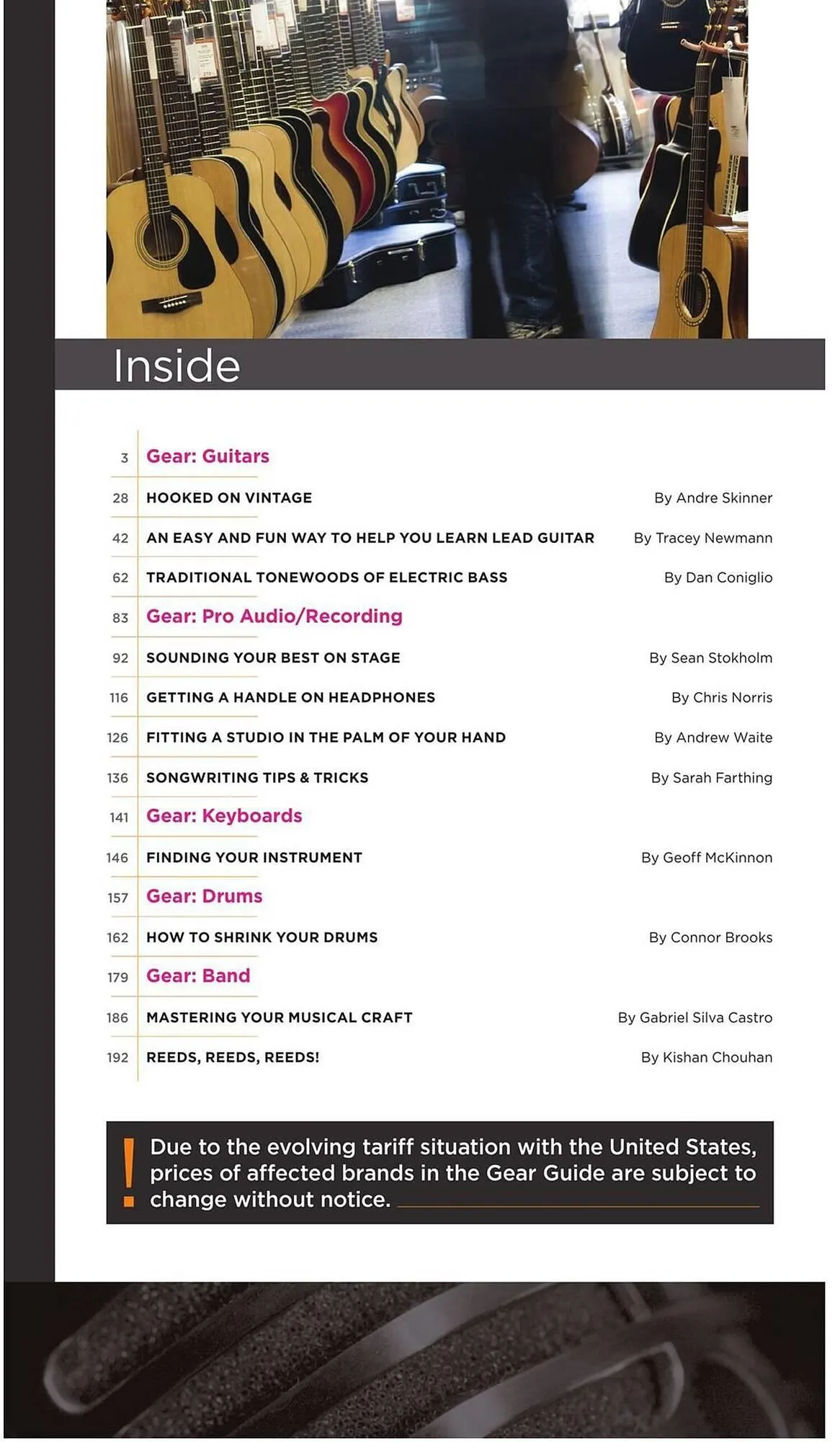 Long & McQuade flyer from November 5 to July 31 2026 - flyer page 2