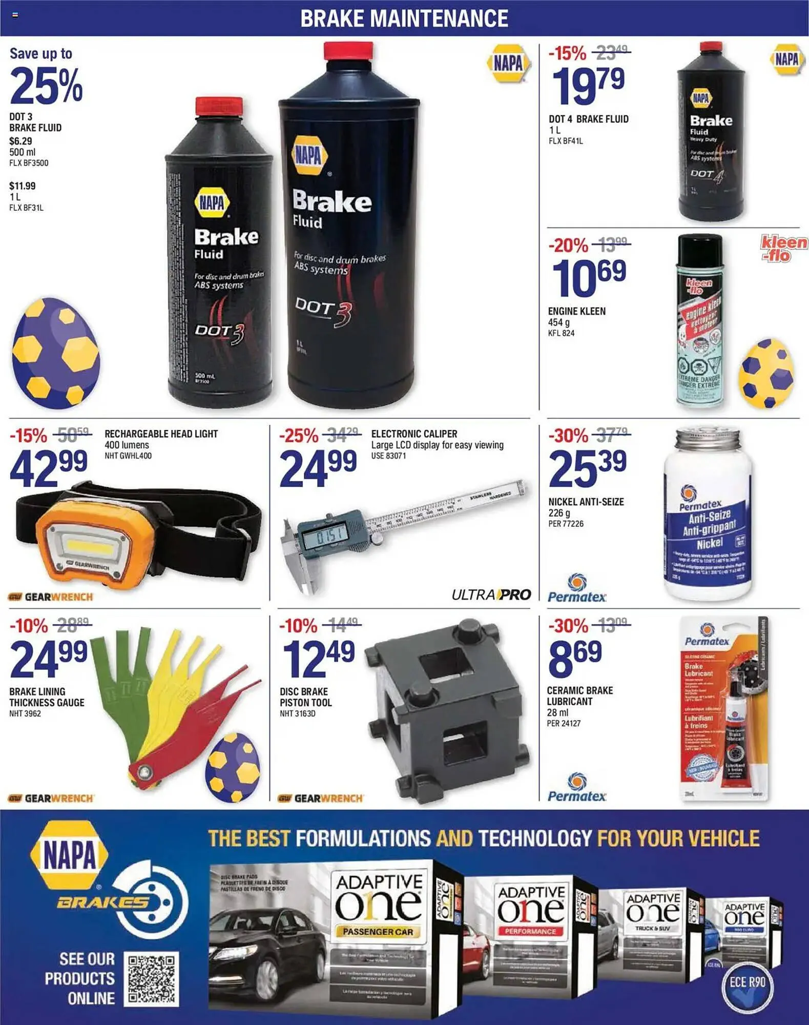 NAPA Auto Parts flyer from April 1 to April 30 2025 - flyer page 2